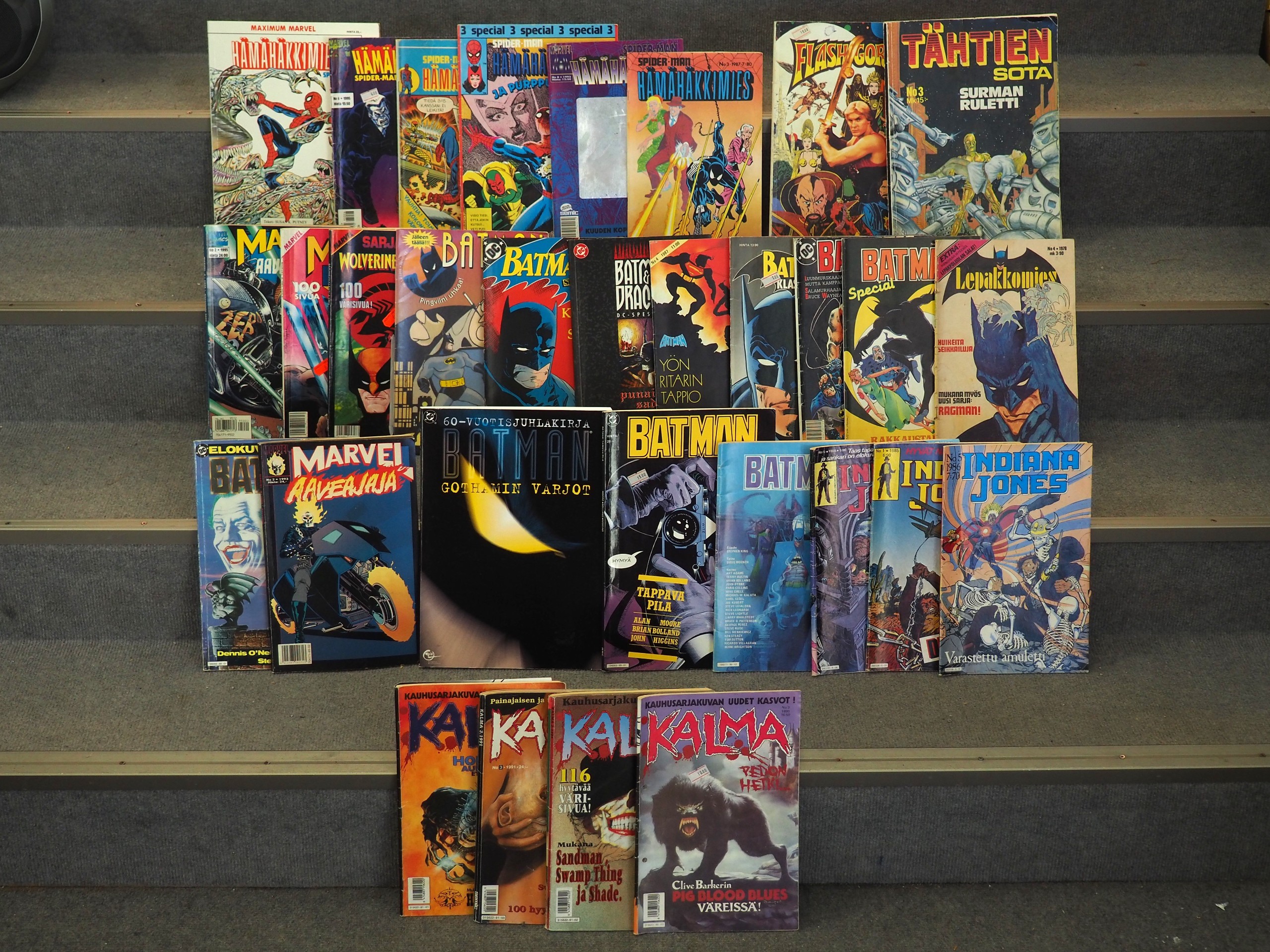 Marvel ym. sarjakuvat - Huutokauppa Ekman