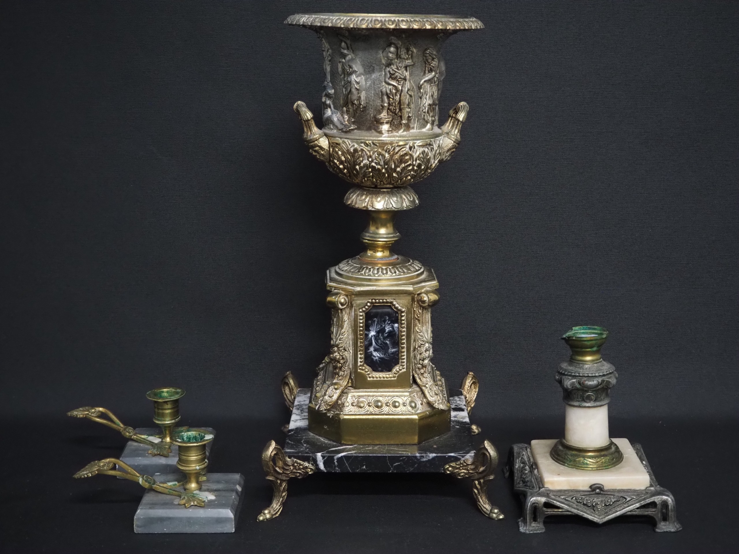 Jugend kynttilänjalka ym. - Huutokauppa Ekman