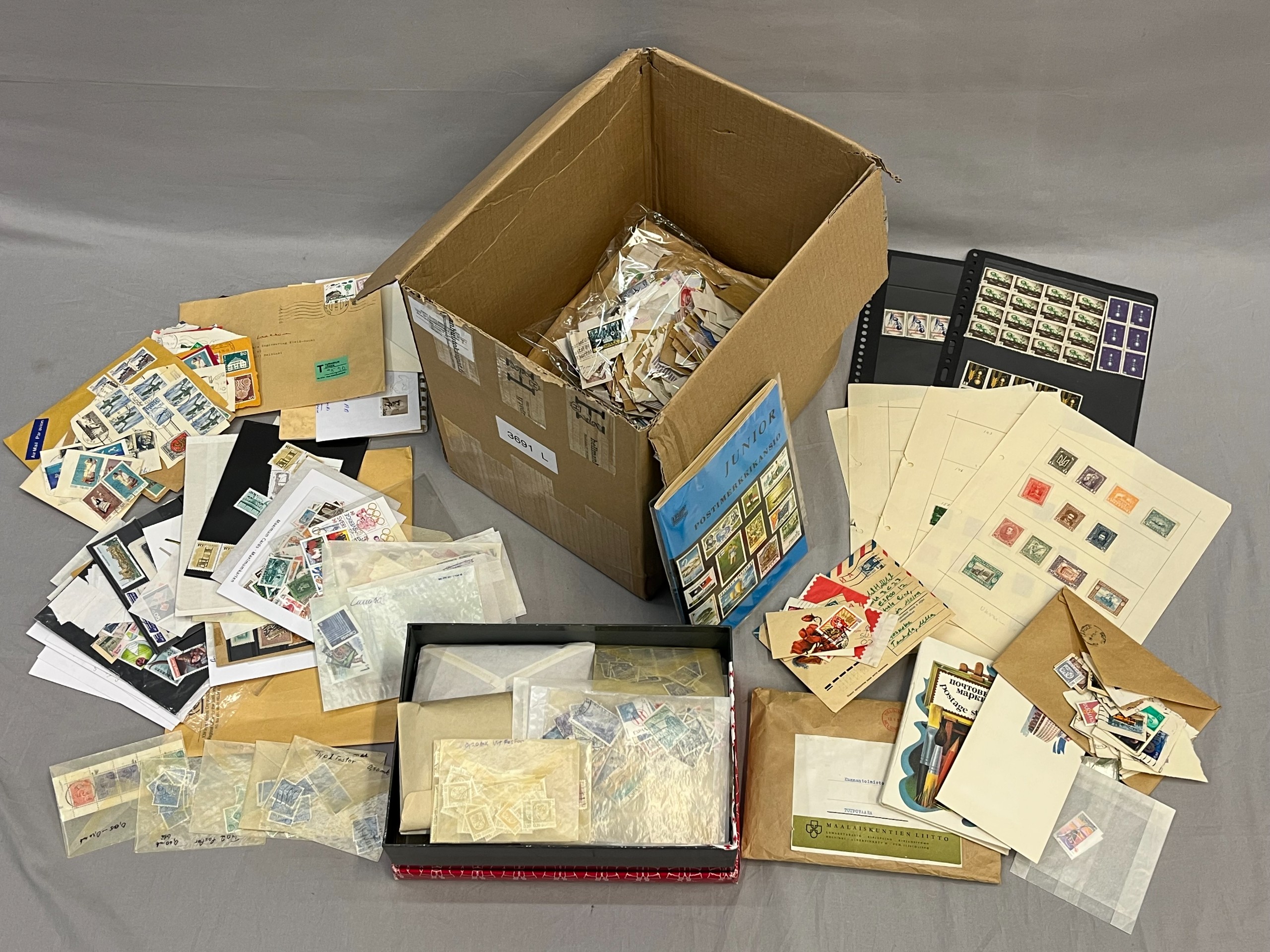 Erä filateliaa - Huutokauppa Ekman