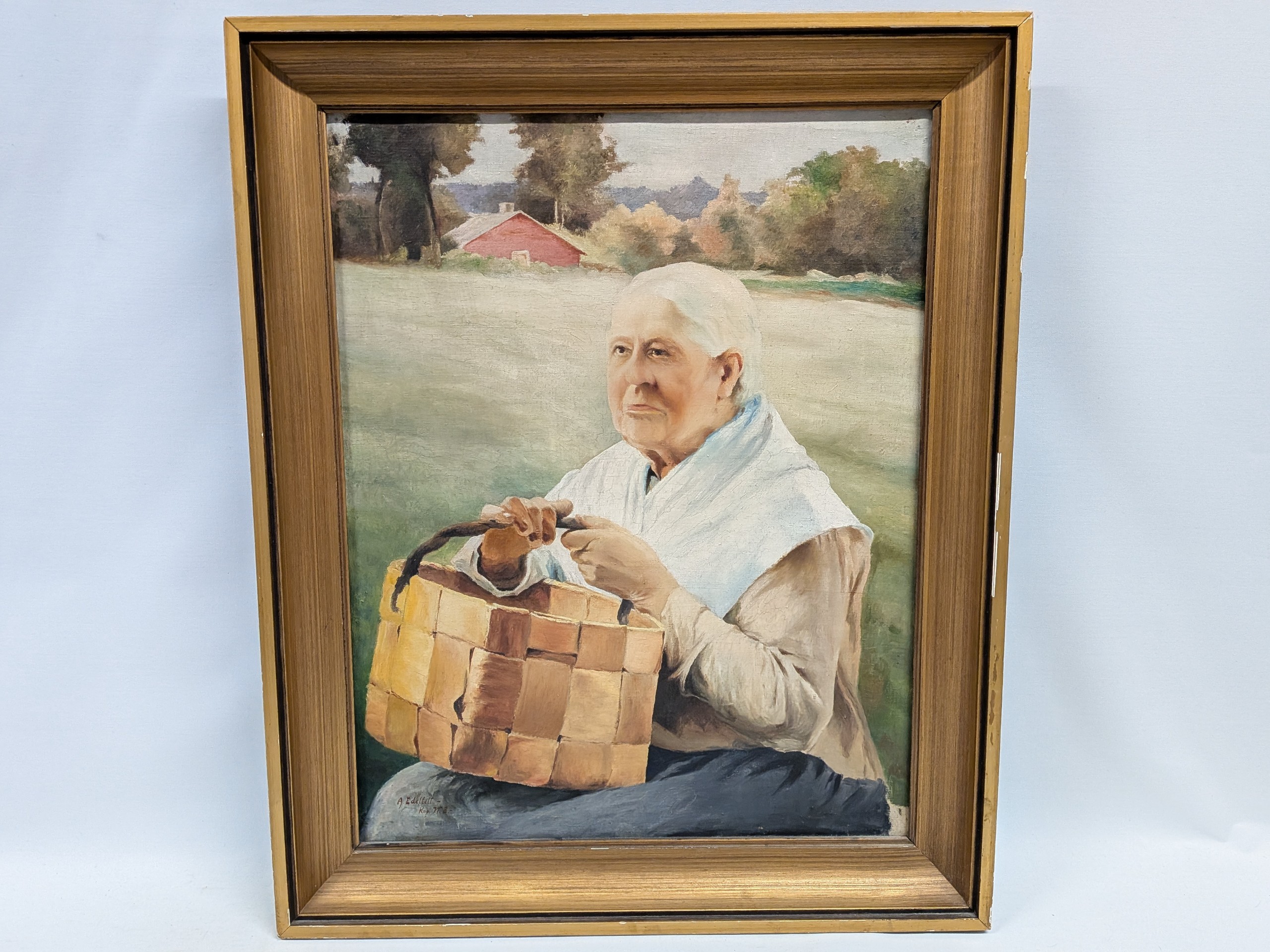 Albert Edelfelt (kopio) - Huutokauppa Ekman