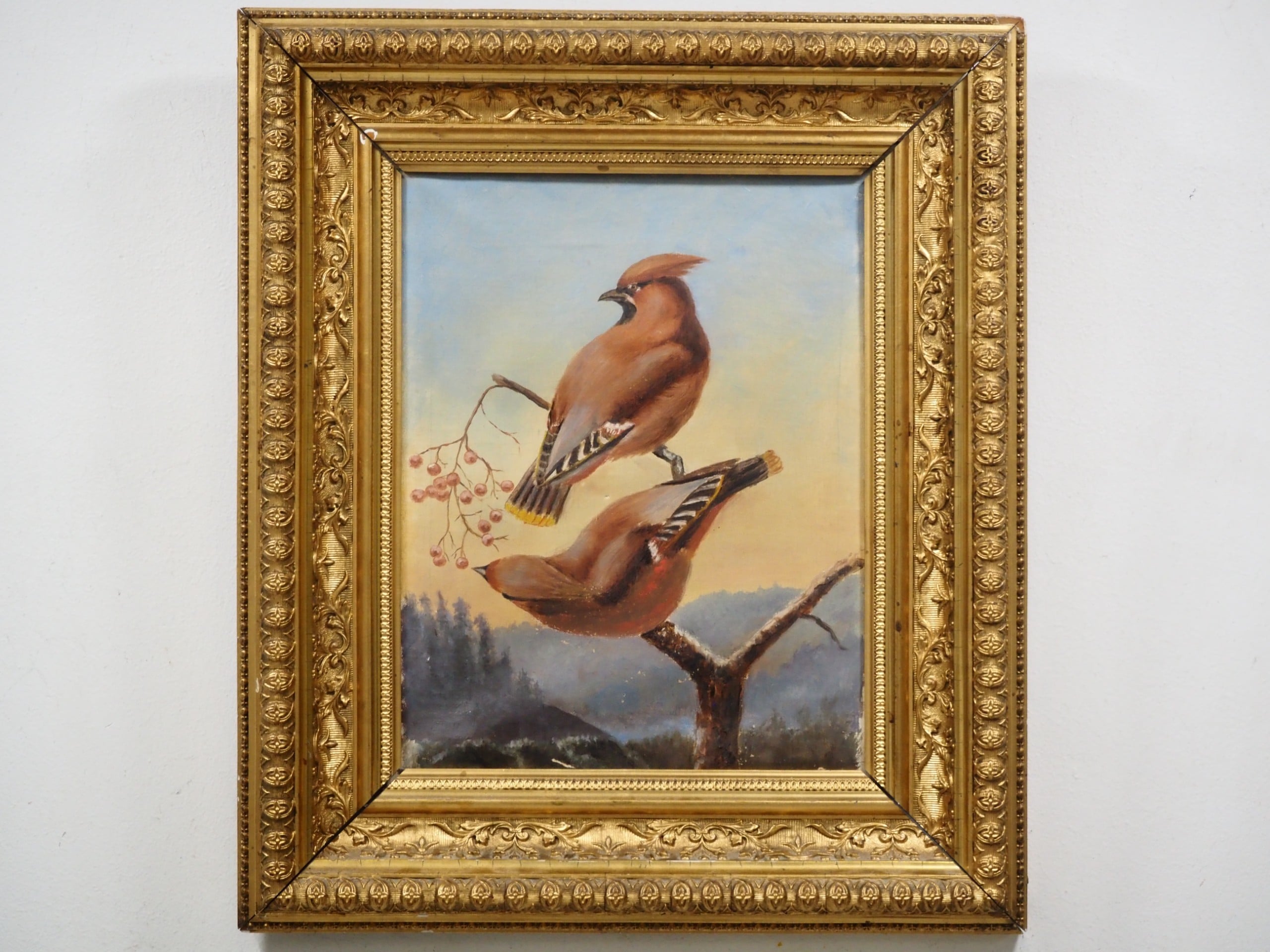 Vanha maalaus - Huutokauppa Ekman