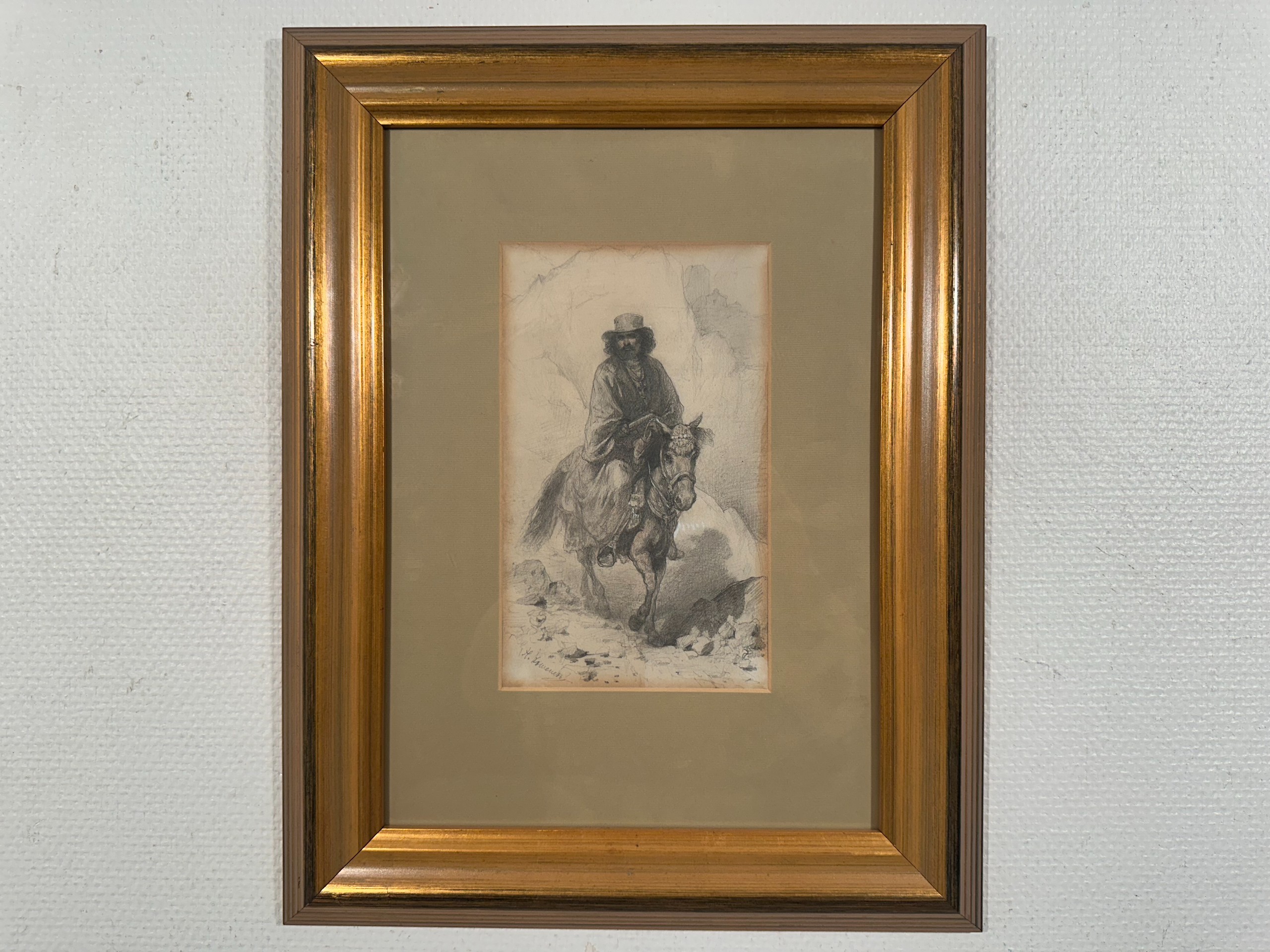 Signeerattu piirros - Huutokauppa Ekman