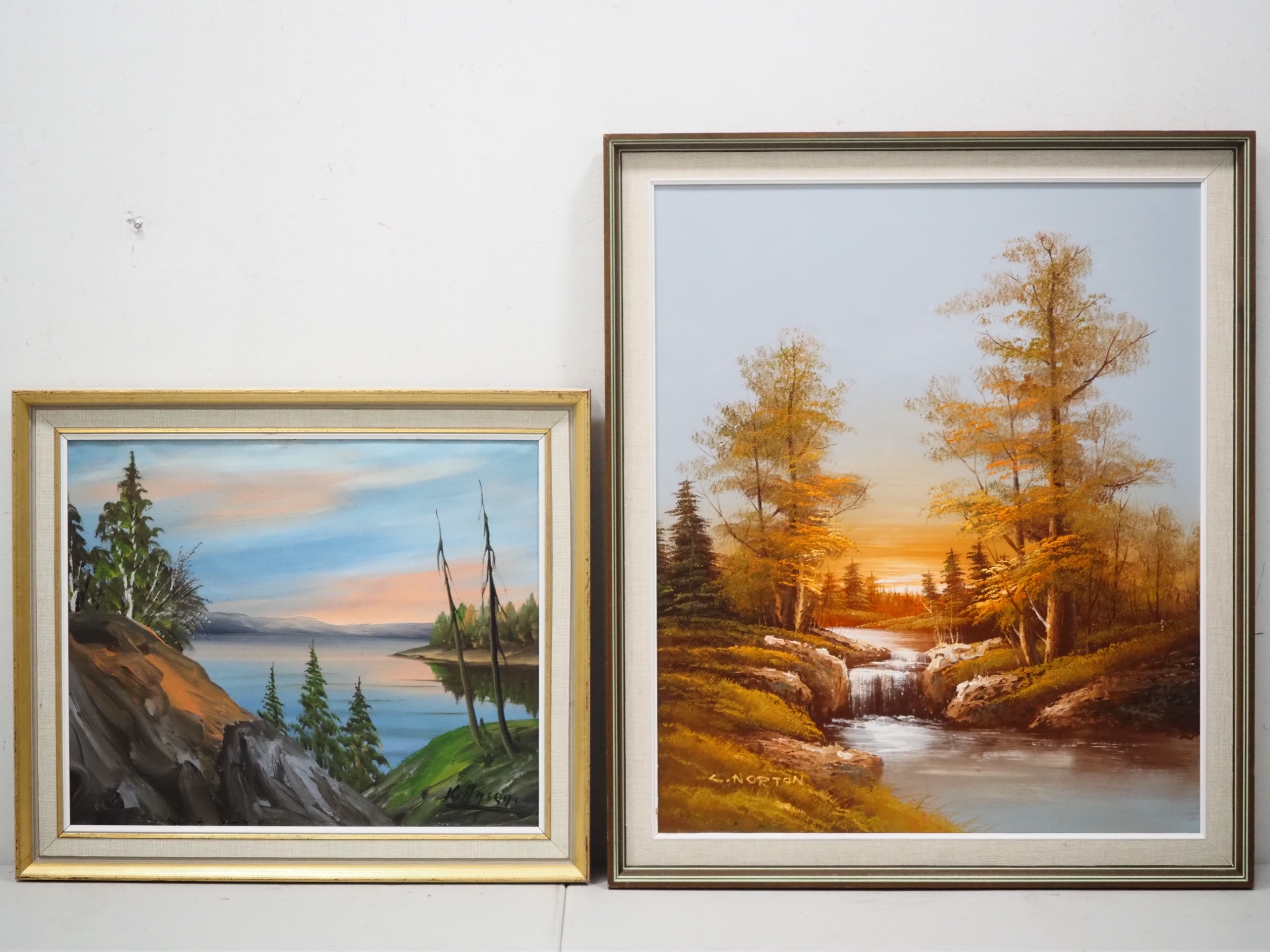 Kaksi taulua - Huutokauppa Ekman