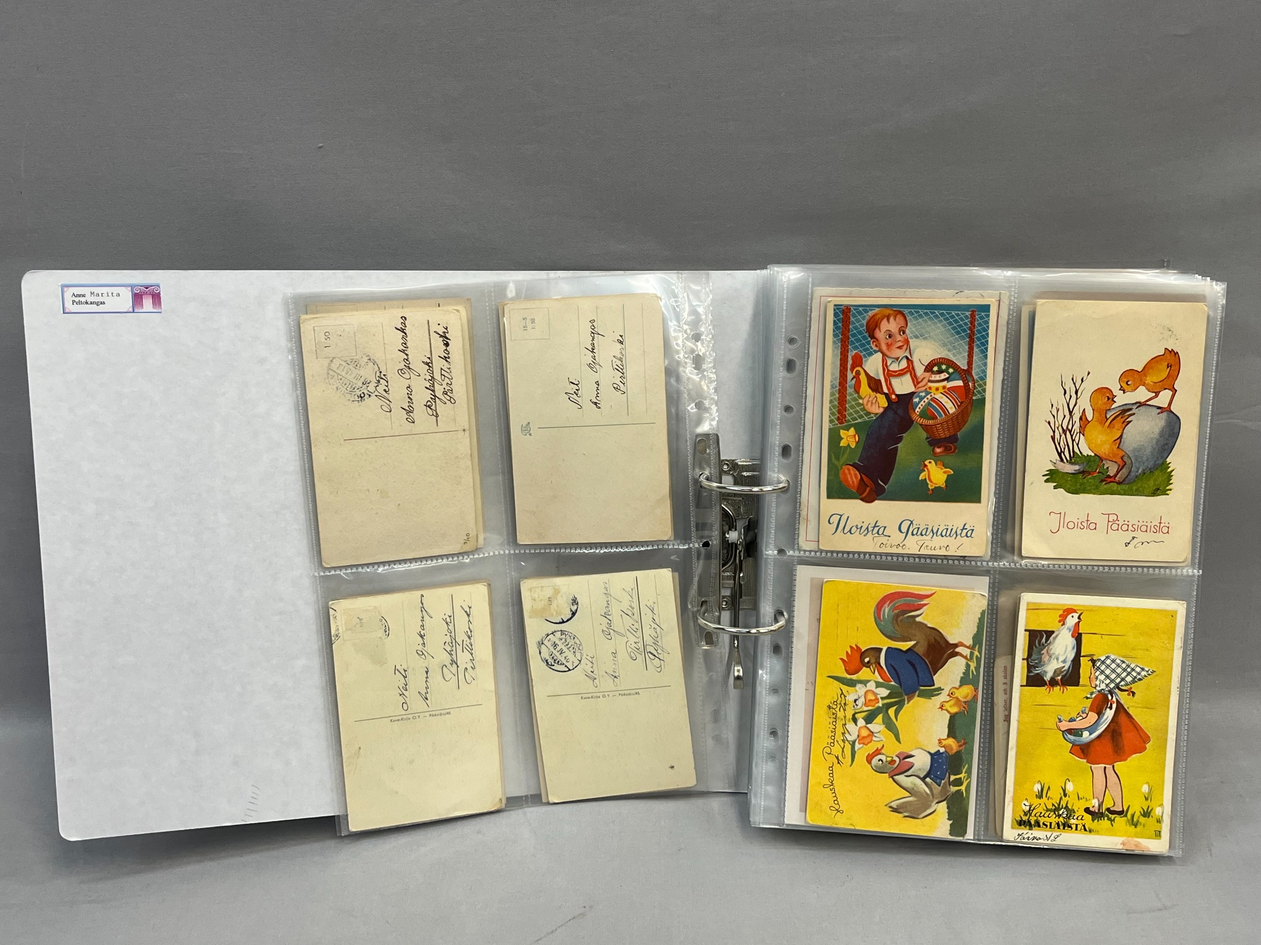 Postikorttikansio - Huutokauppa Ekman