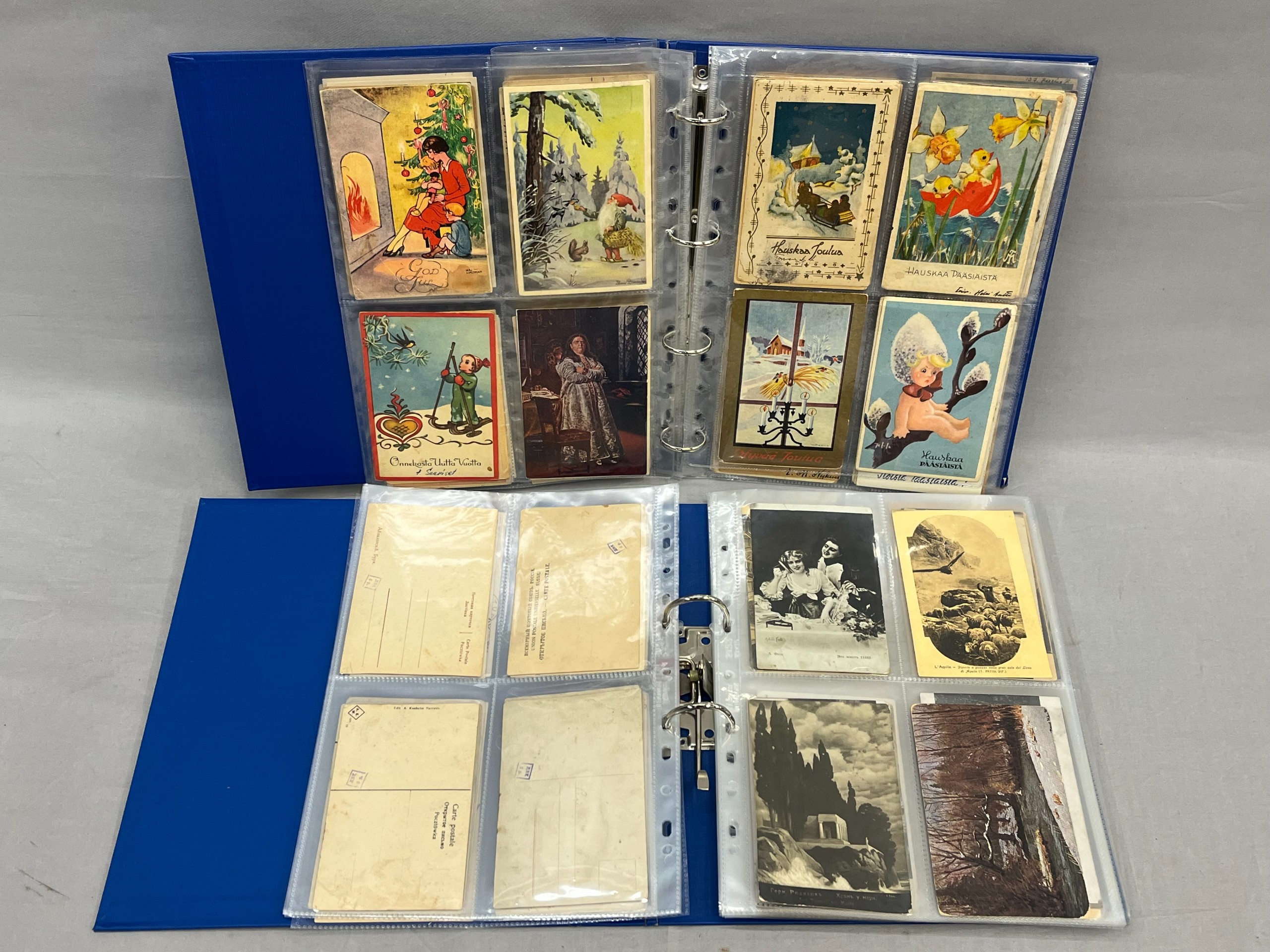 Postikorttikansiot - Huutokauppa Ekman