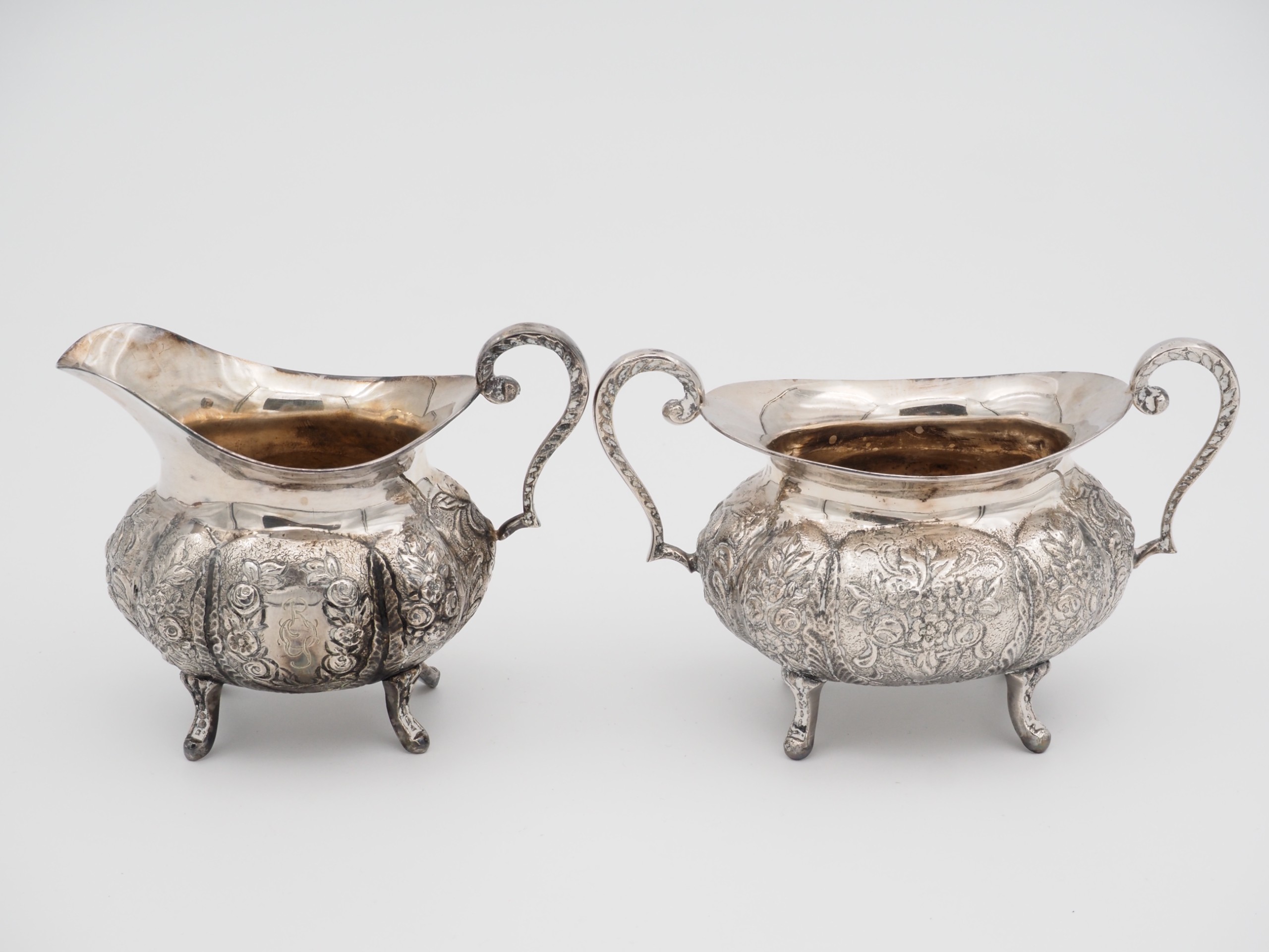 Hopea sokerikko ja kermakko - Huutokauppa Ekman