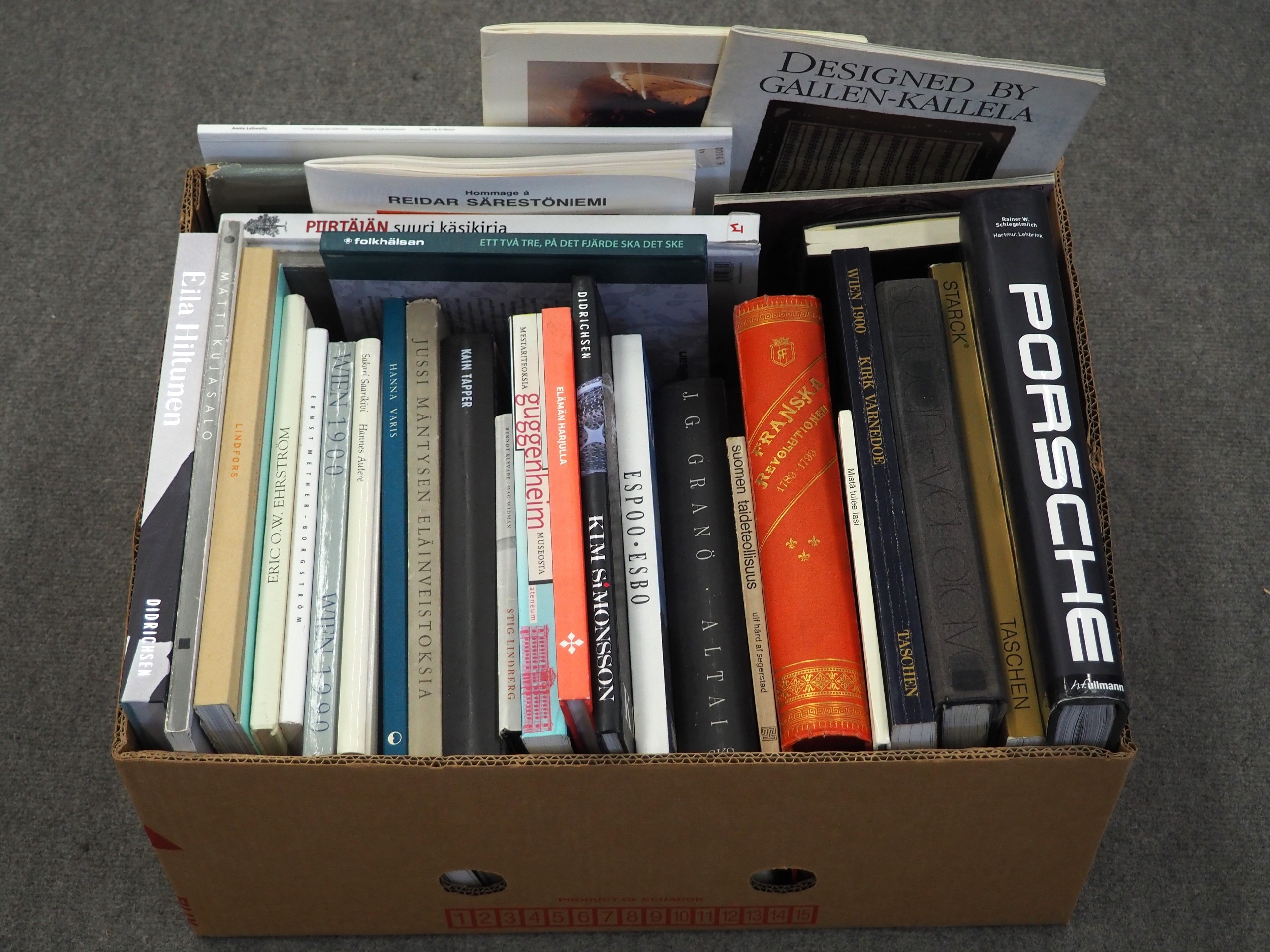 Taidekirjat ym. - Huutokauppa Ekman