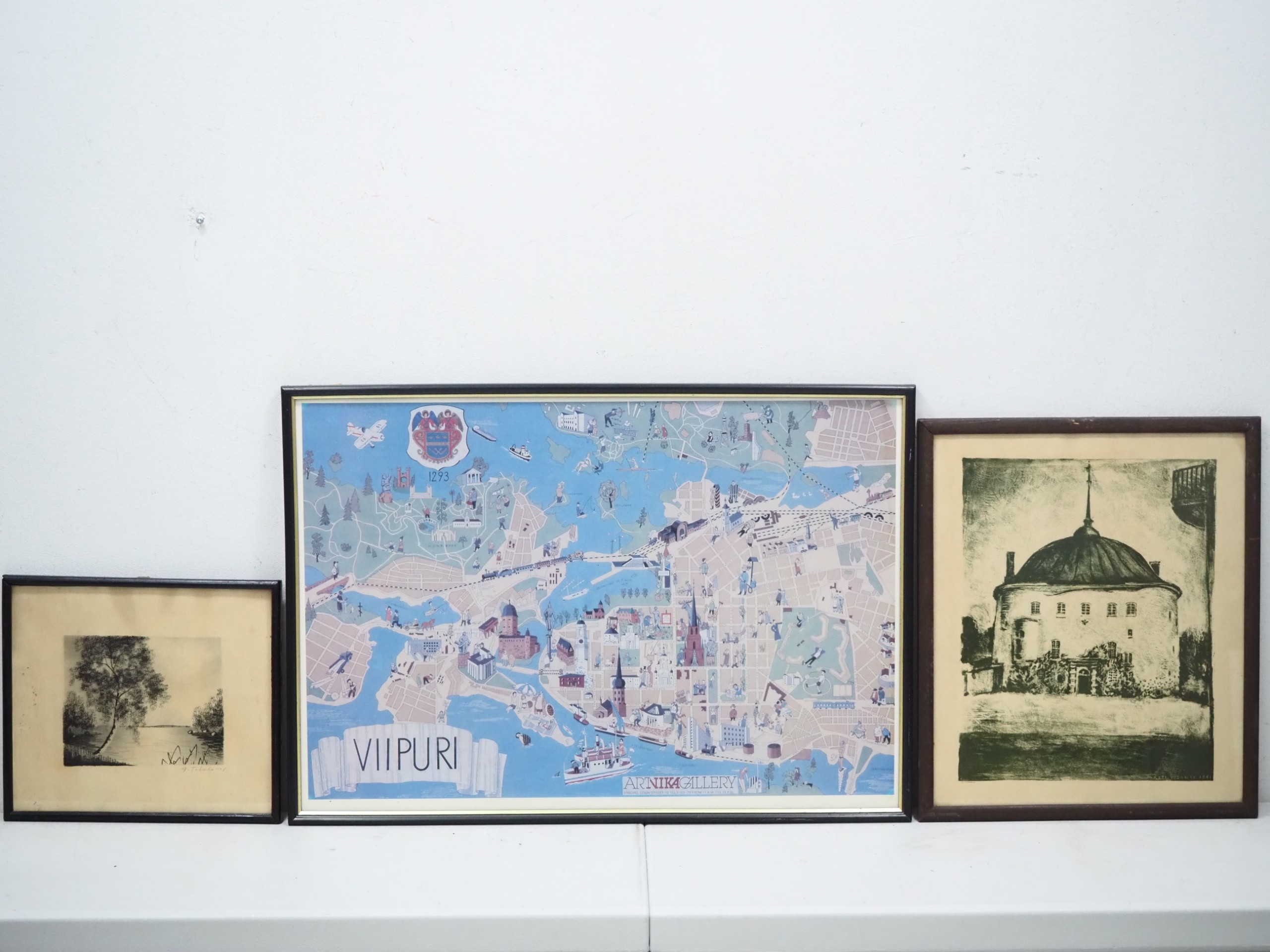 Matti Visanti, Viipurin kartta ym. - Huutokauppa Ekman
