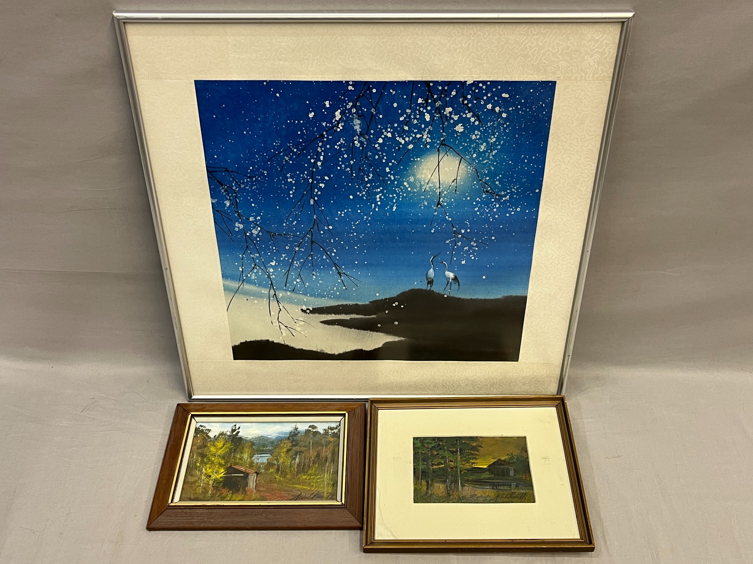 Signeeratut maalaukset ym - Huutokauppa Ekman