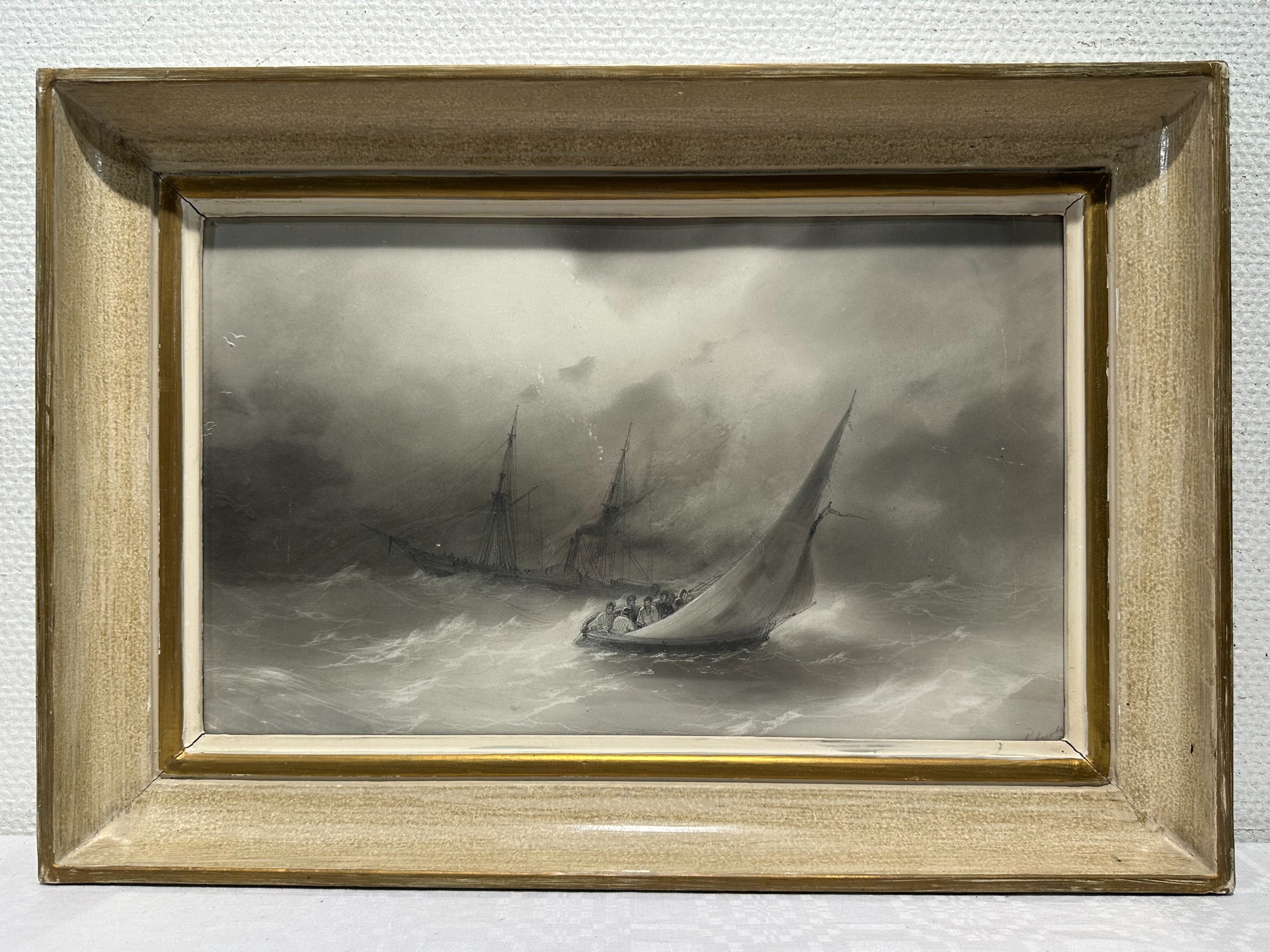 Signeerattu maalaus - Huutokauppa Ekman