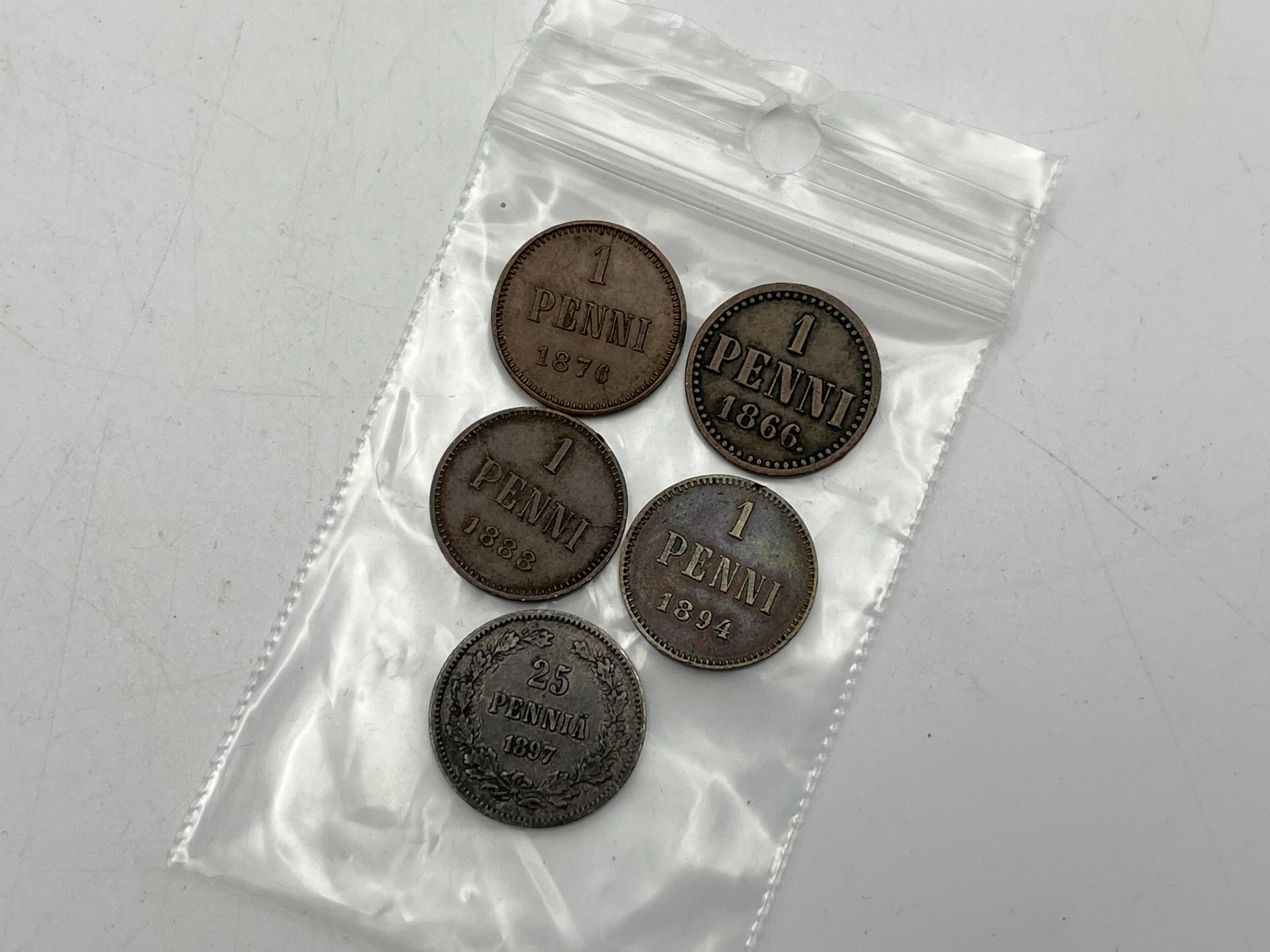 Penni kolikot - Huutokauppa Ekman