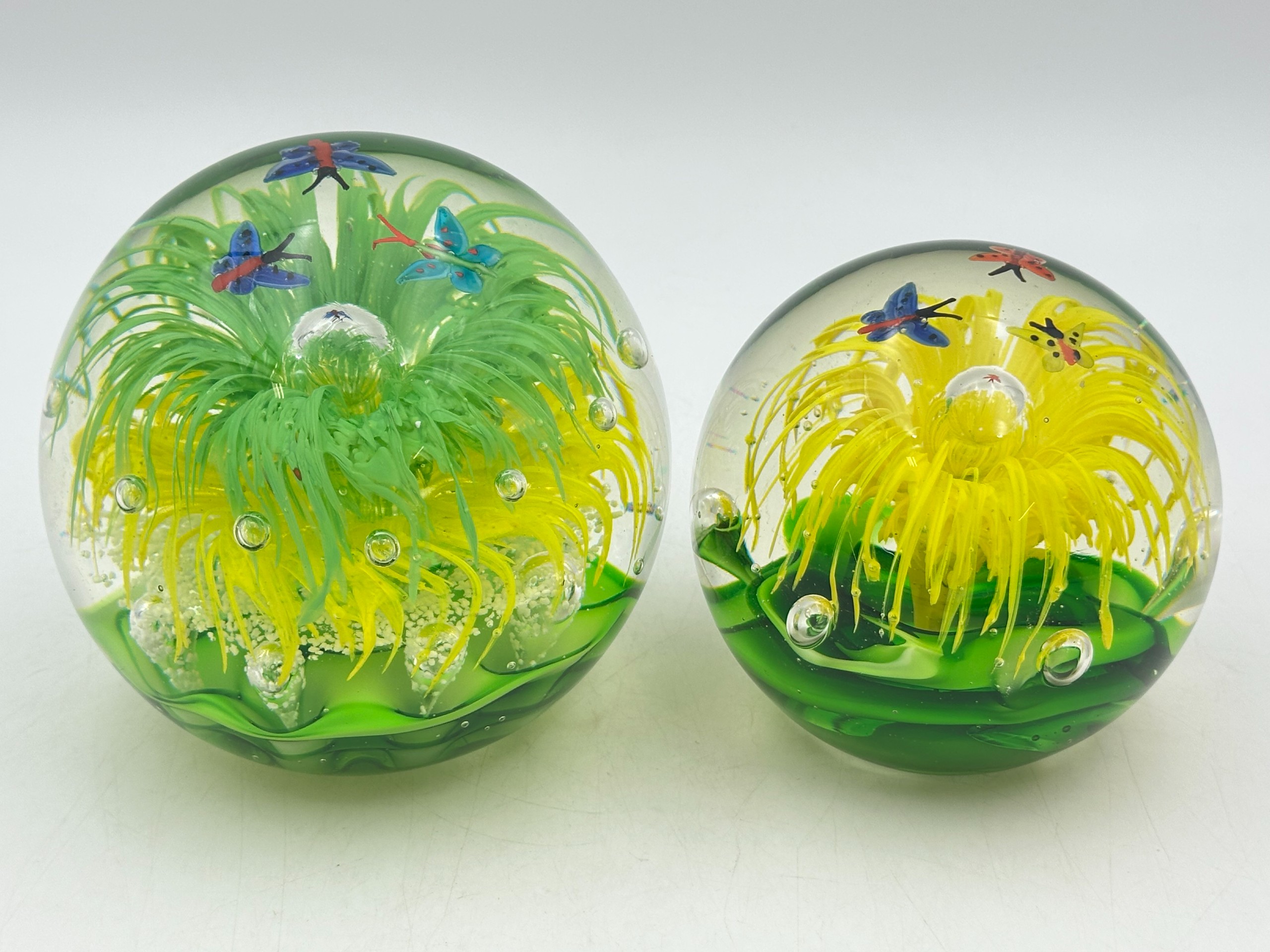 Taidelasipallot - Huutokauppa Ekman