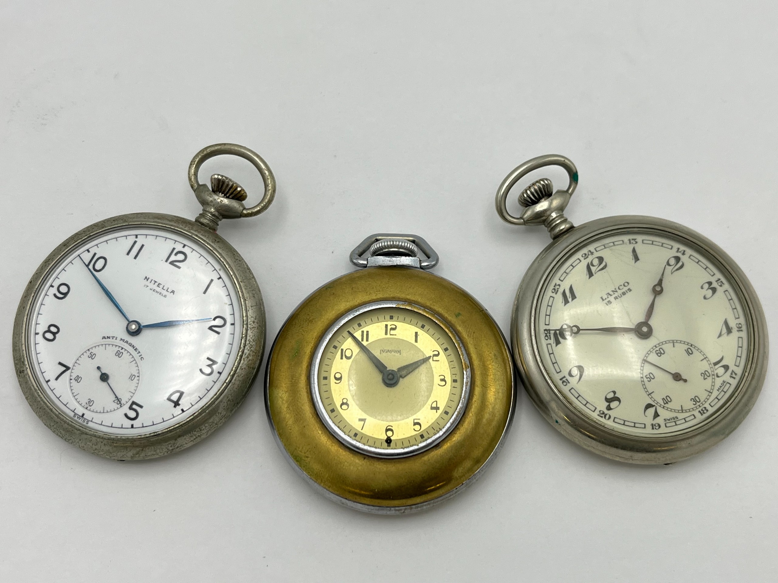 Taskukellot - Huutokauppa Ekman