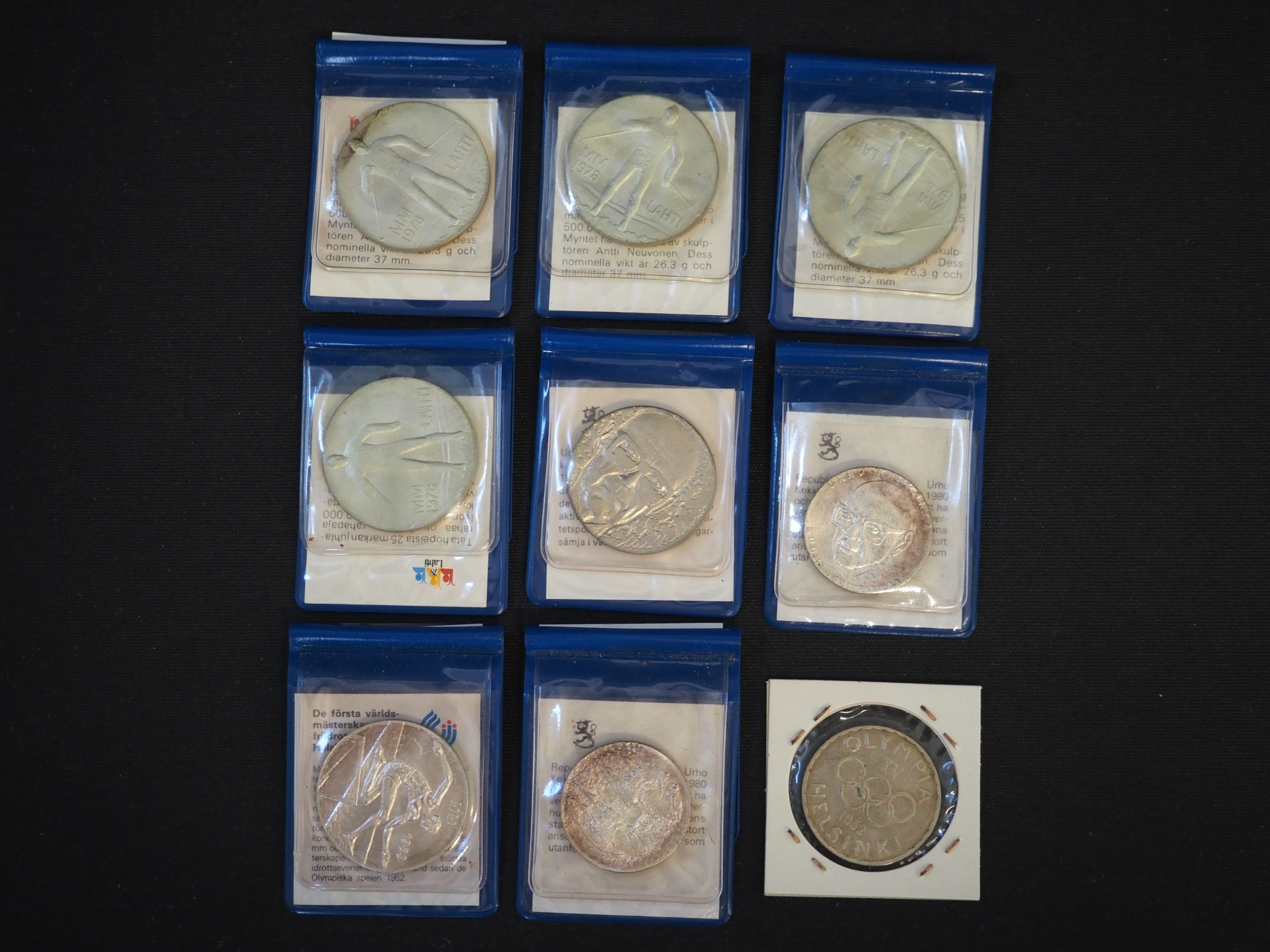 Juhlarahat ym. - Huutokauppa Ekman