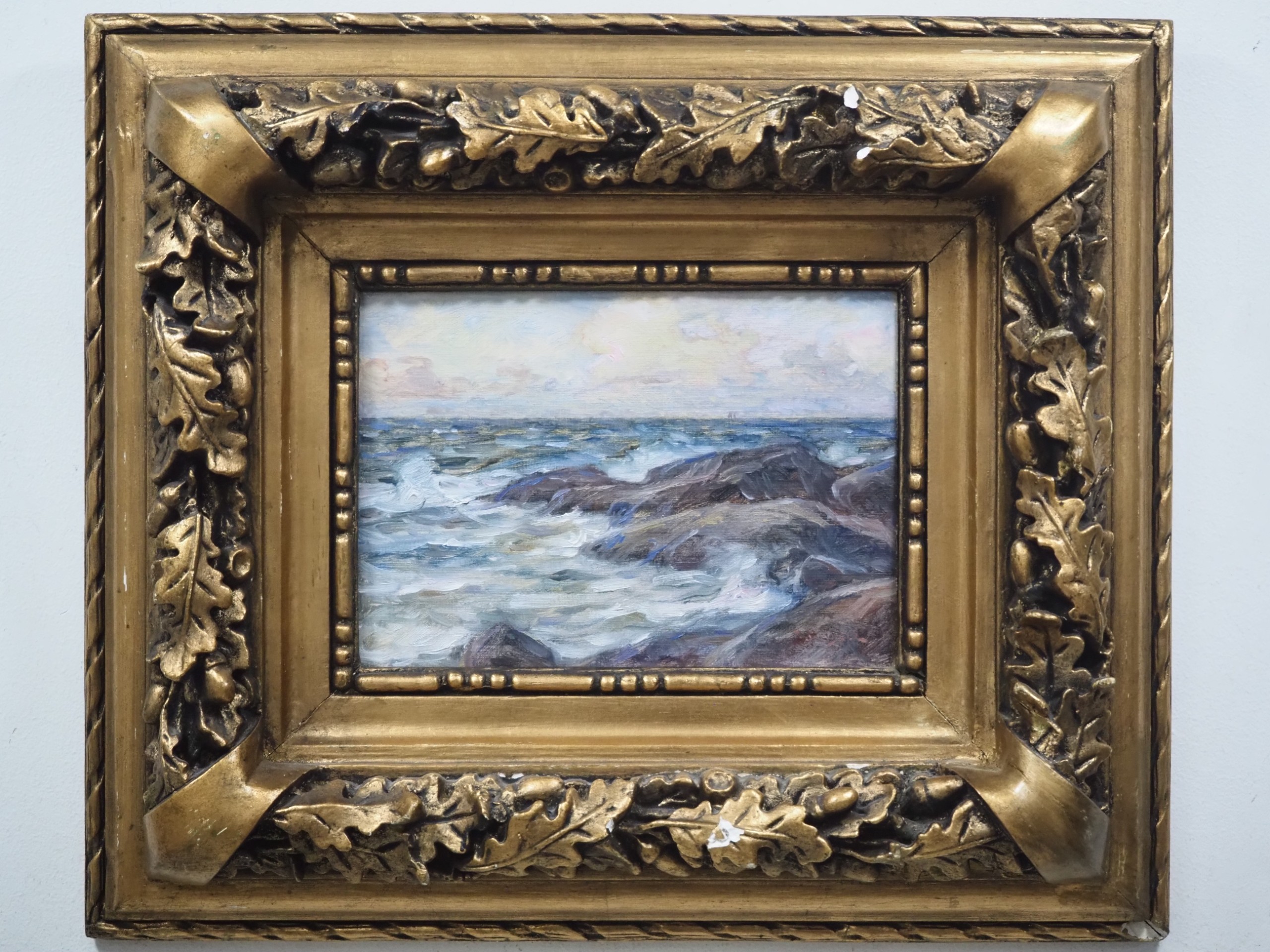 Maalaus - Huutokauppa Ekman