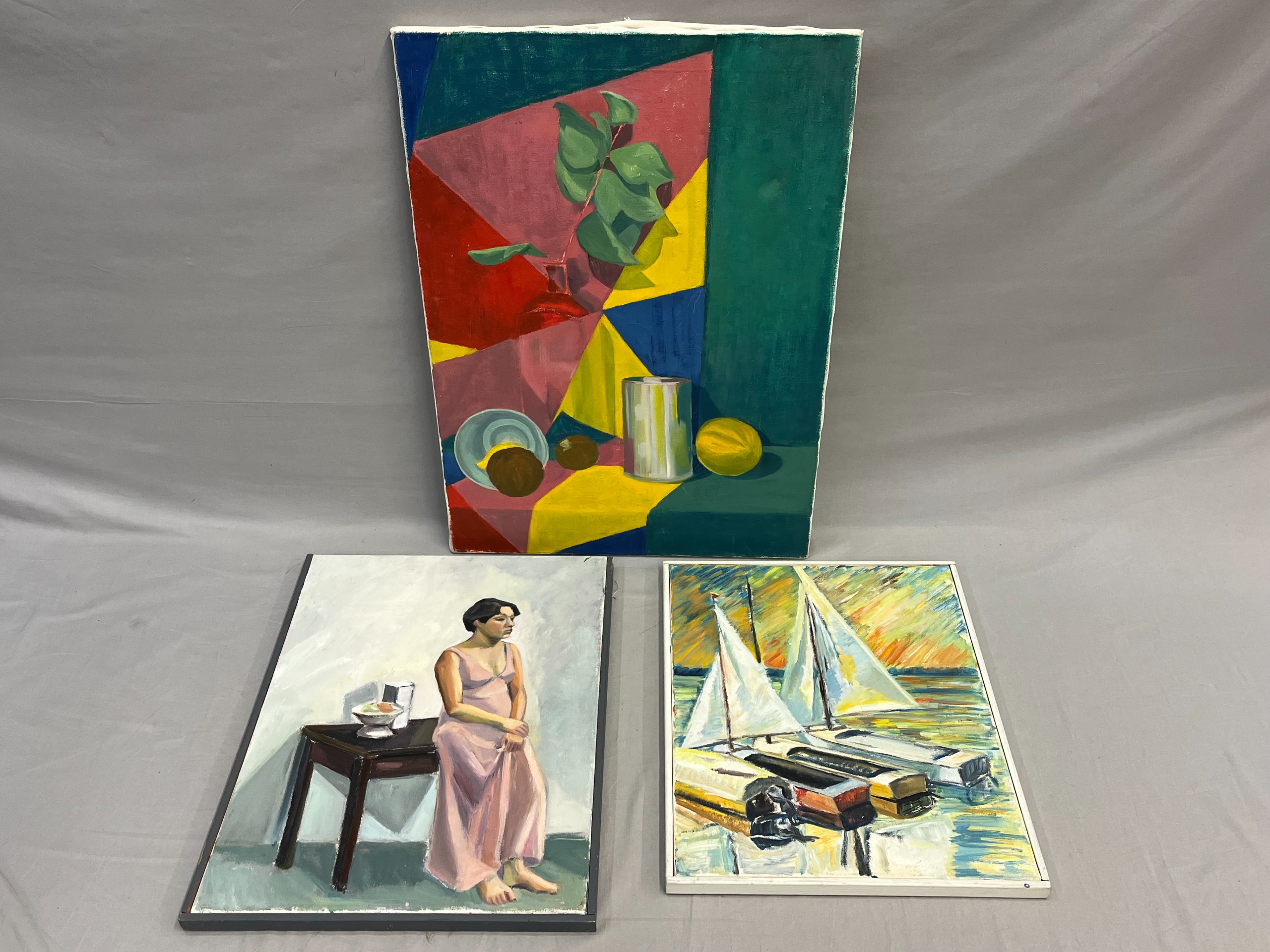 Öljyvärimaalaukset - Huutokauppa Ekman