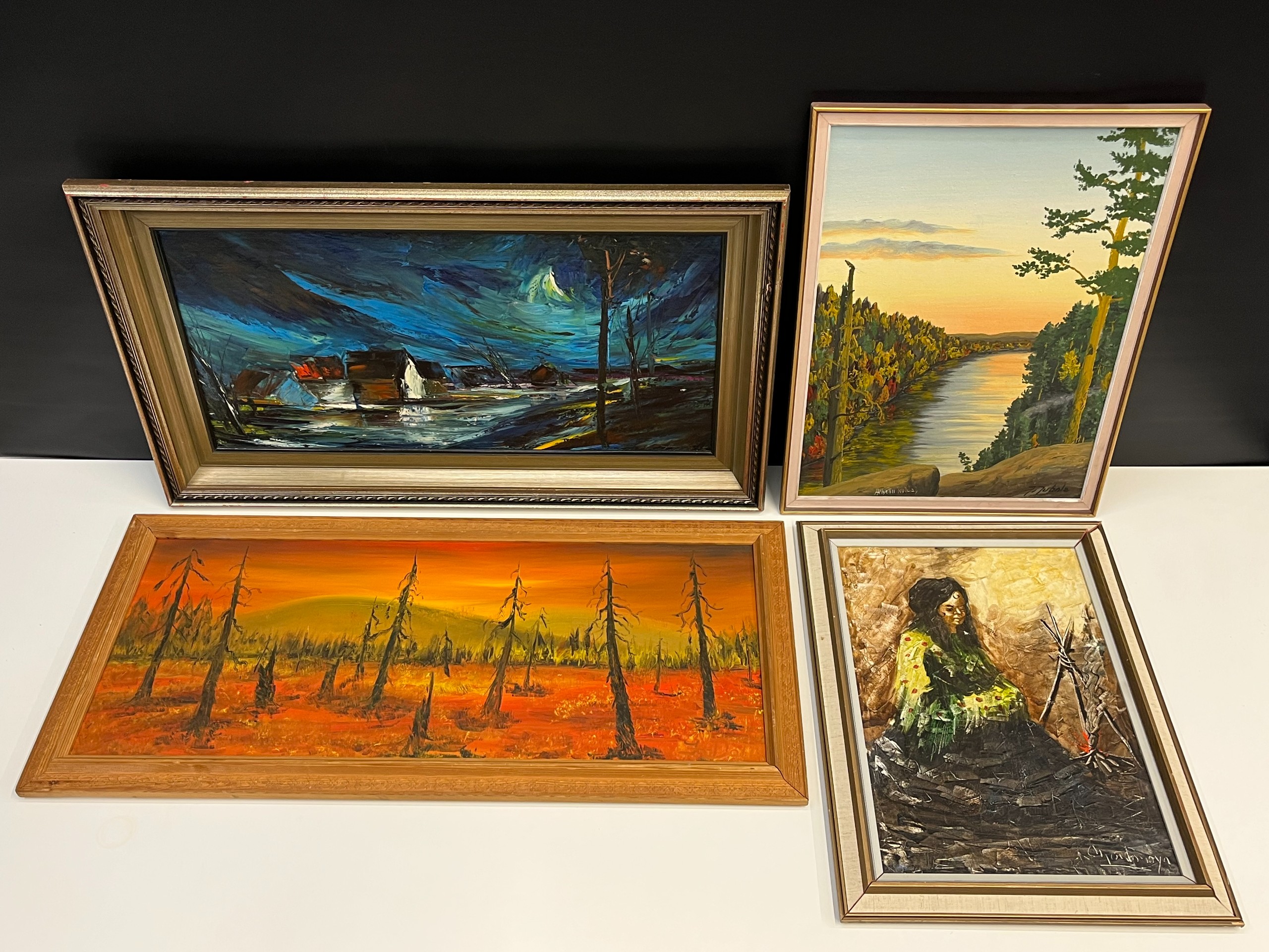 Signeeratut maalaukset - Huutokauppa Ekman