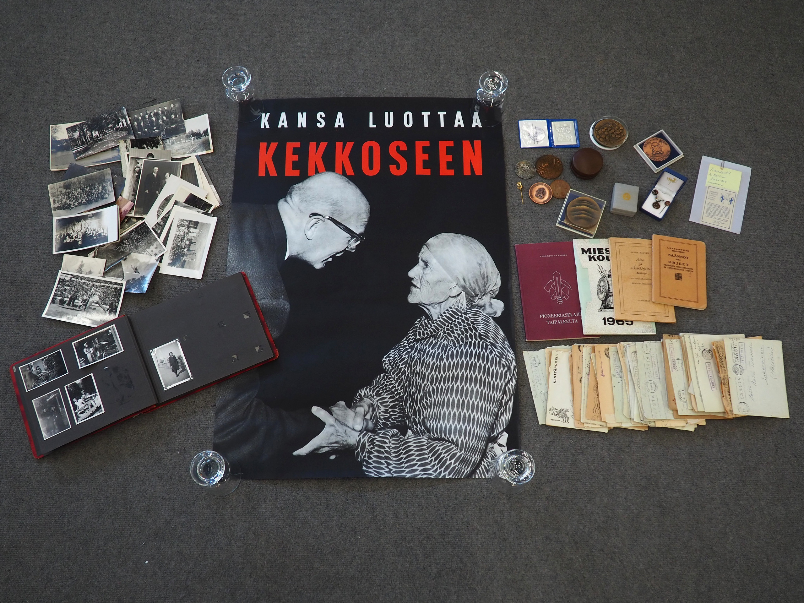 Urho Kekkonen, valokuvat ym. - Huutokauppa Ekman