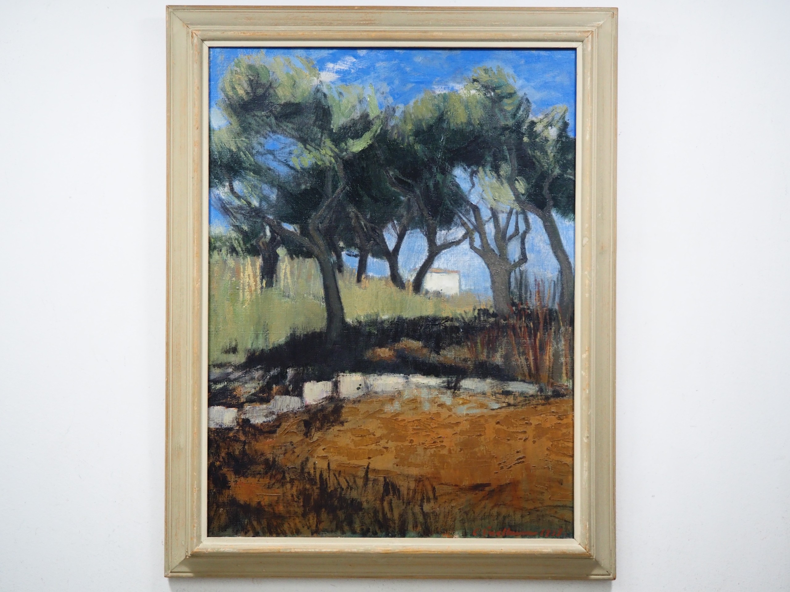 Maalaus - Huutokauppa Ekman