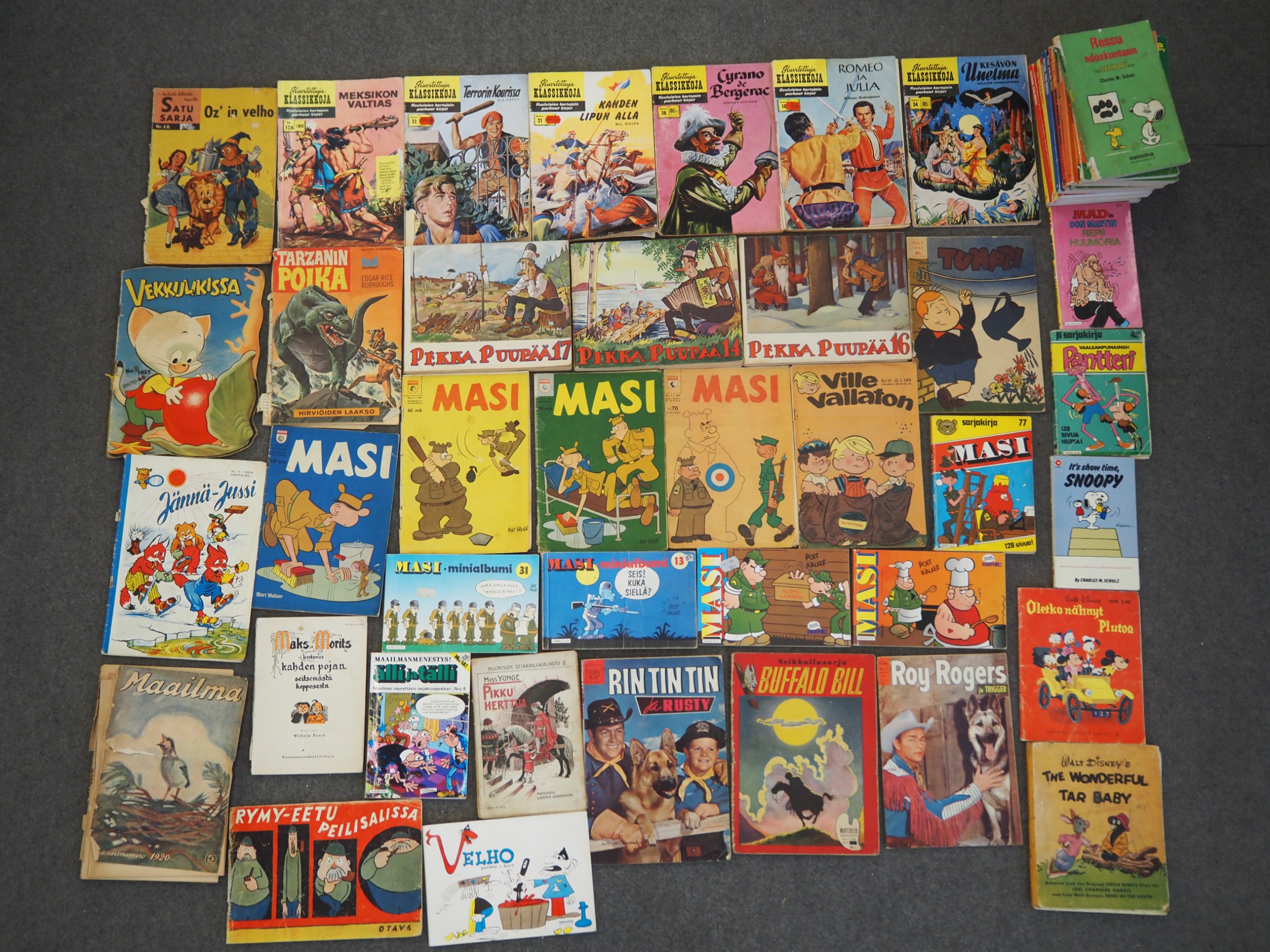 Pekka Puupää, Masi ym. - Huutokauppa Ekman