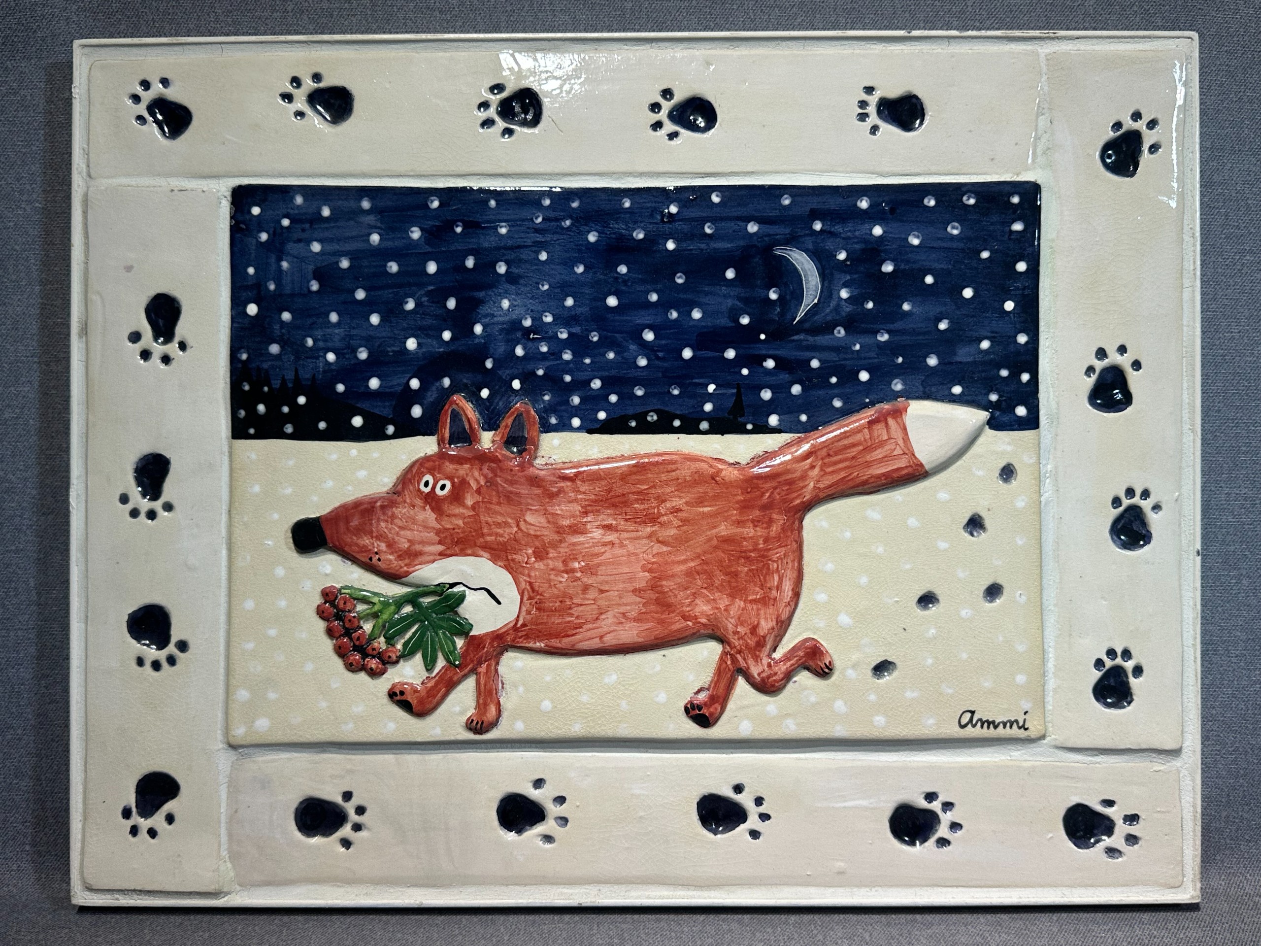 Maalaus keramiikka - Huutokauppa Ekman