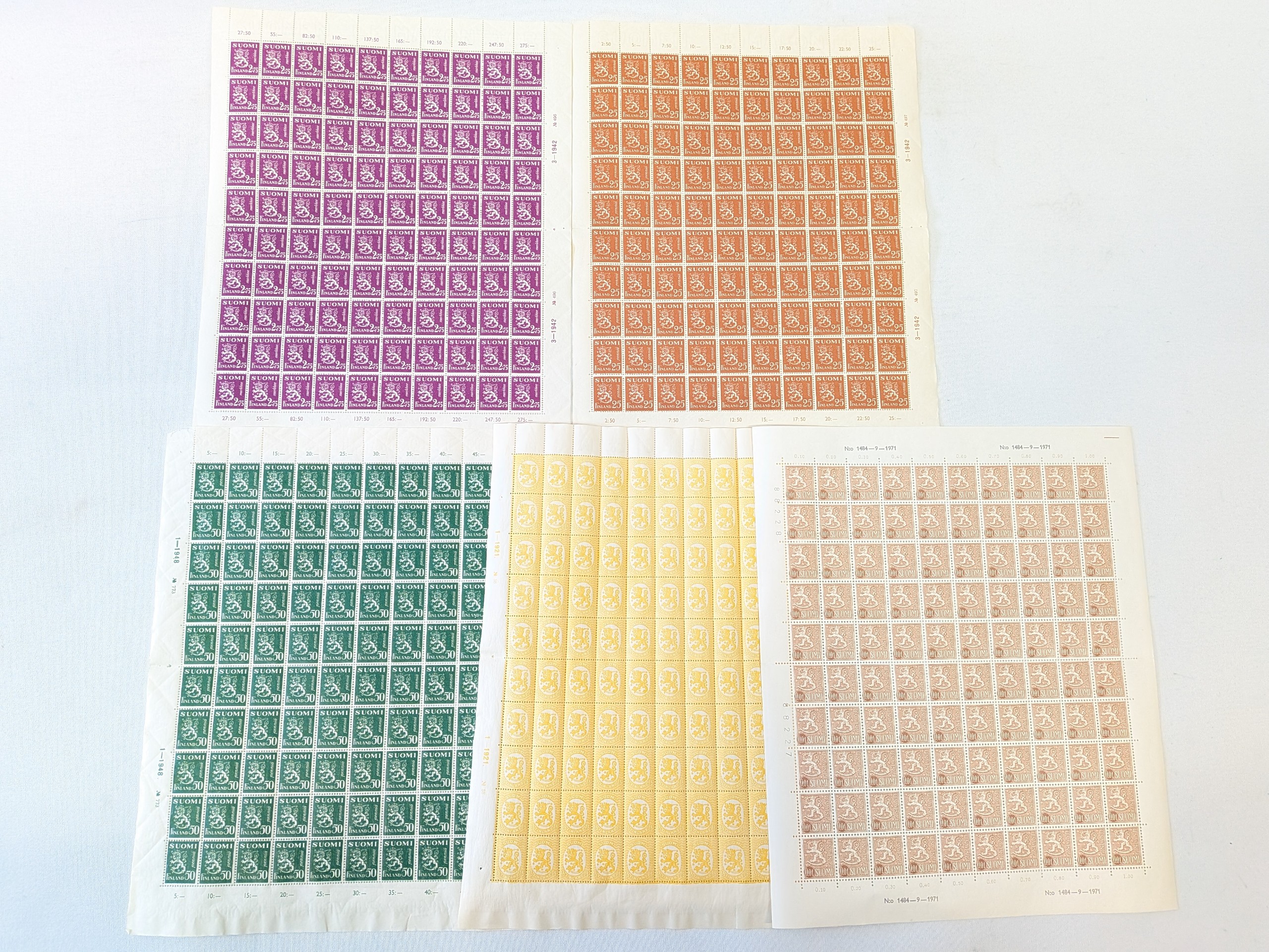 Postimerkit - Huutokauppa Ekman