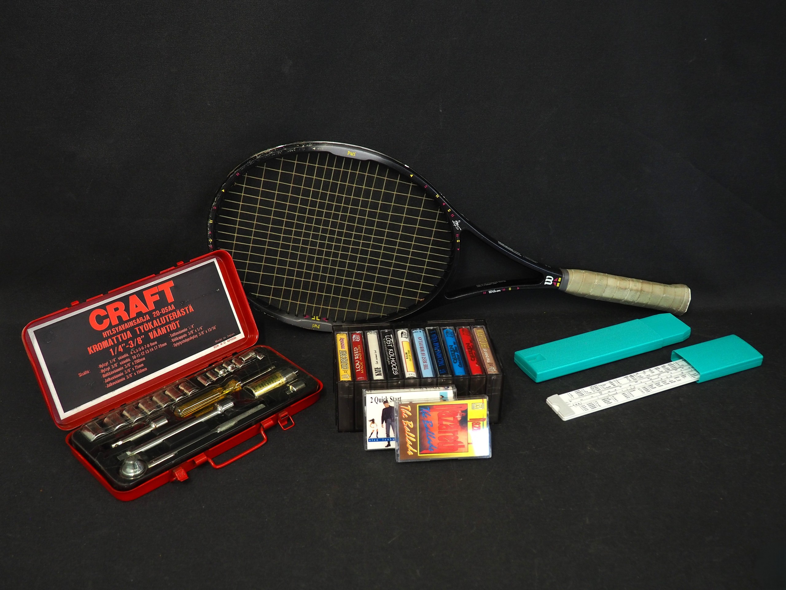 Maila, C-kasetit ym. - Huutokauppa Ekman