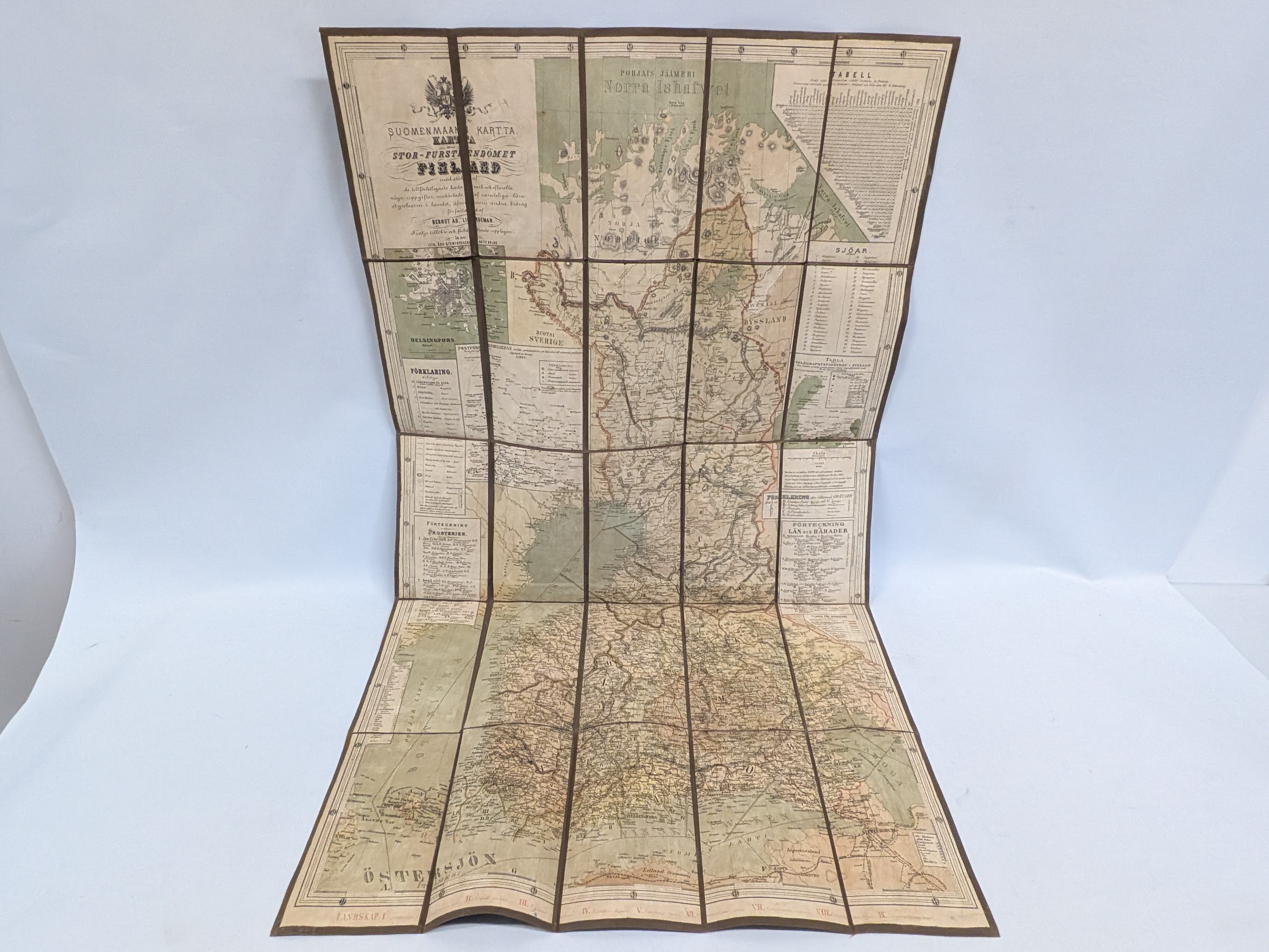 Suomenmaan kartta - Huutokauppa Ekman