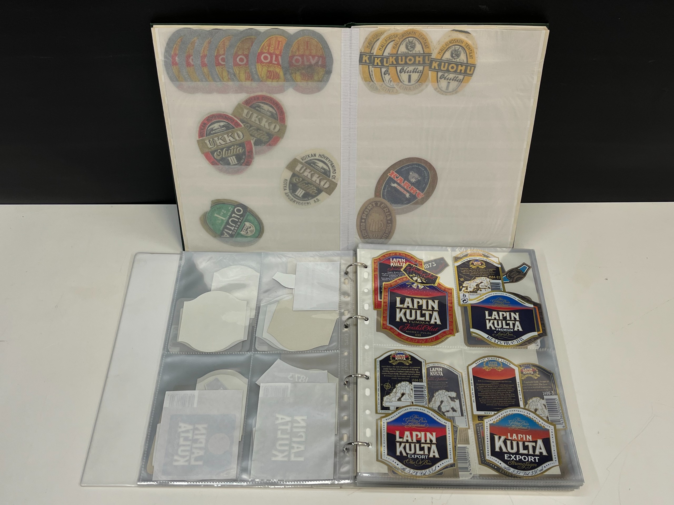 Olutetiketit - Huutokauppa Ekman