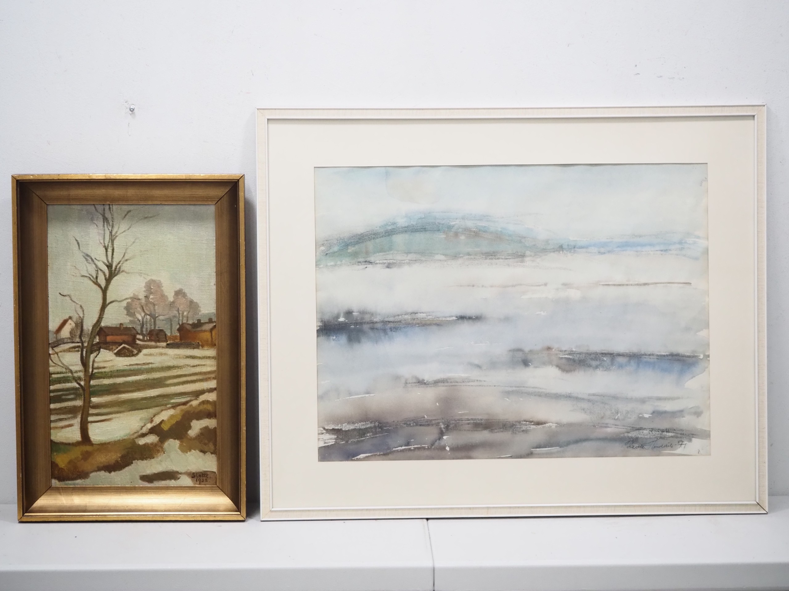 Kaksi taulua - Huutokauppa Ekman