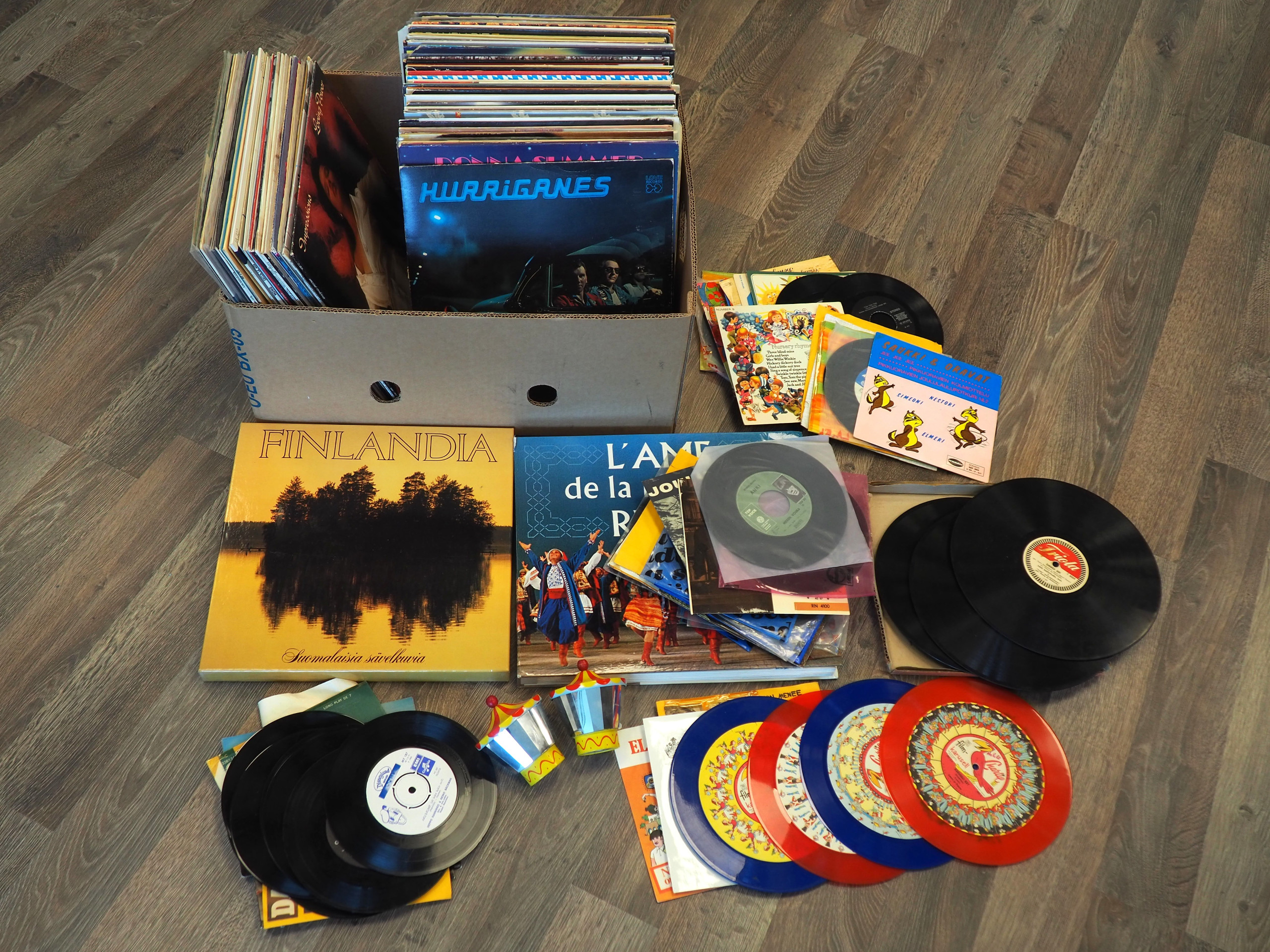 LP-levyt ym. - Huutokauppa Ekman