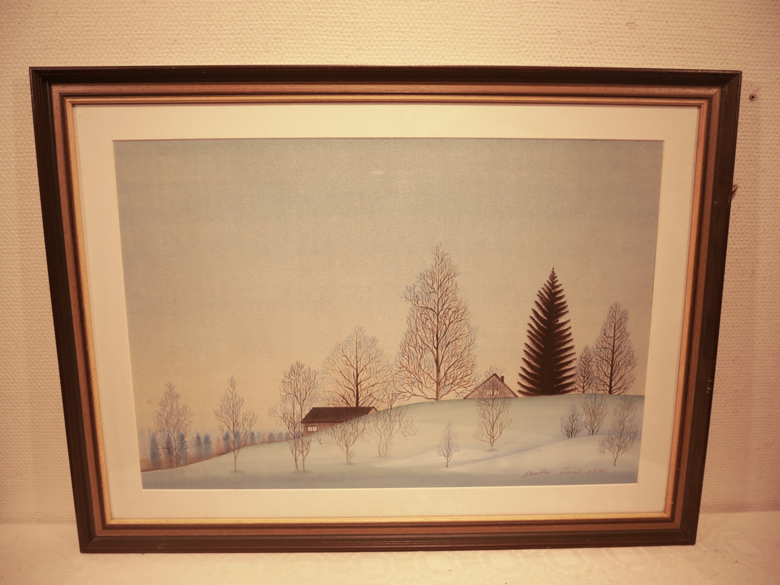 Maalaus - Huutokauppa Ekman