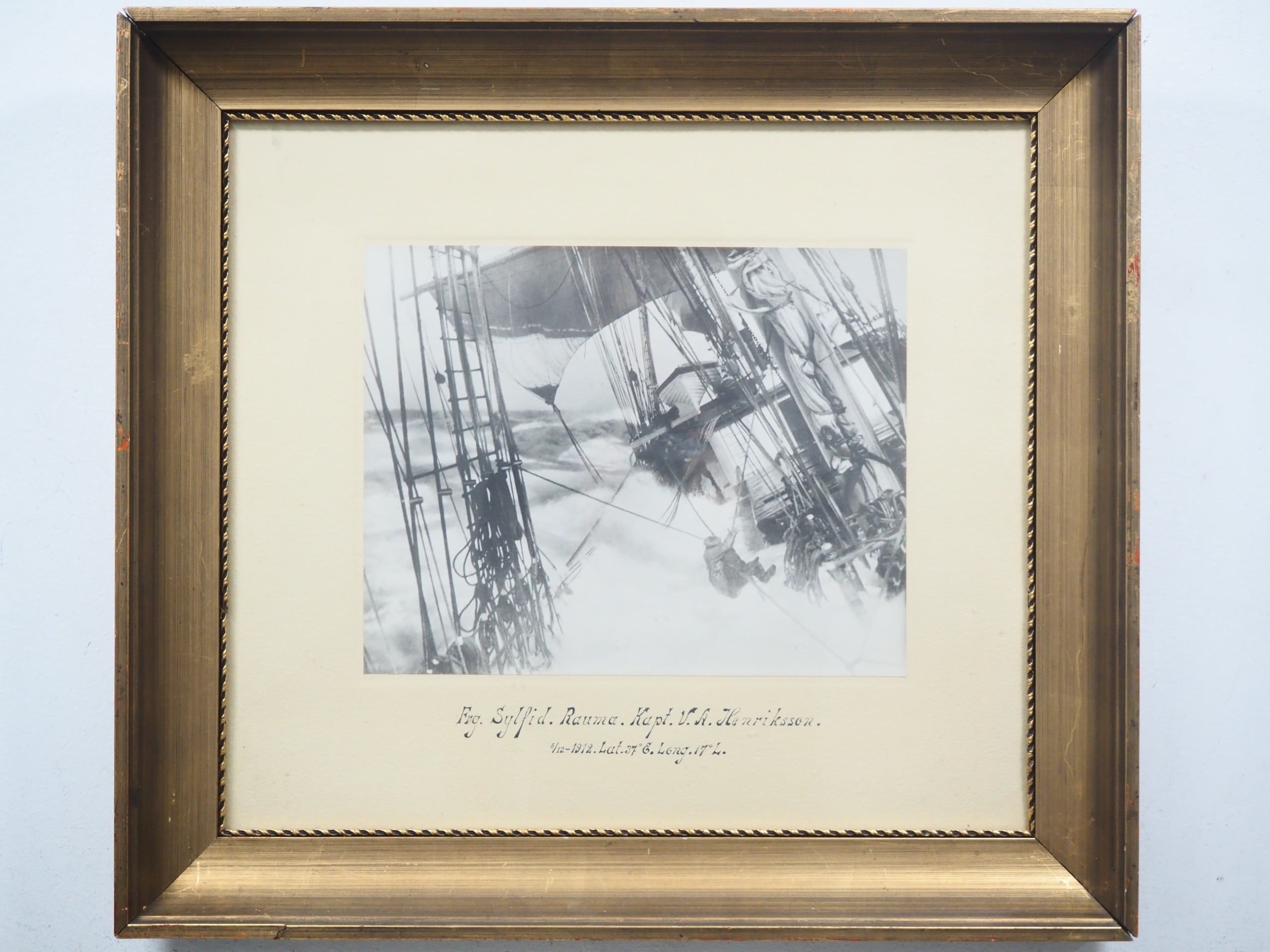 Kehystetty valokuva - Huutokauppa Ekman