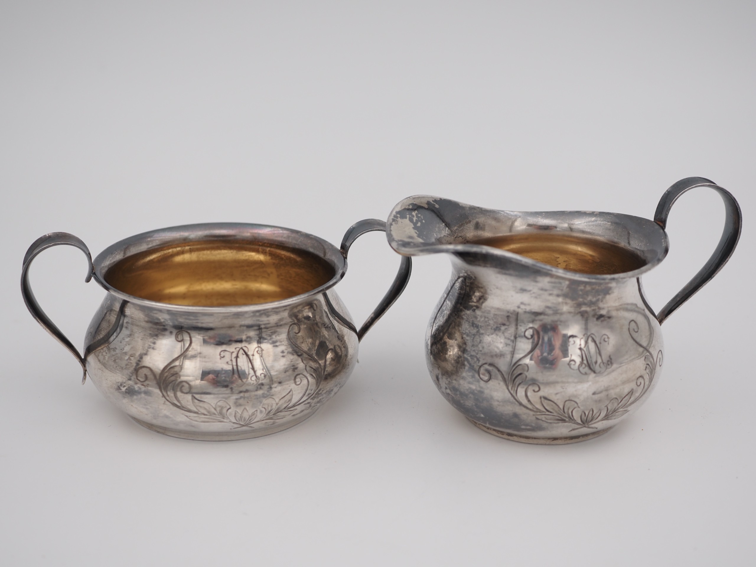 Hopea sokerikko ja kermakko - Huutokauppa Ekman