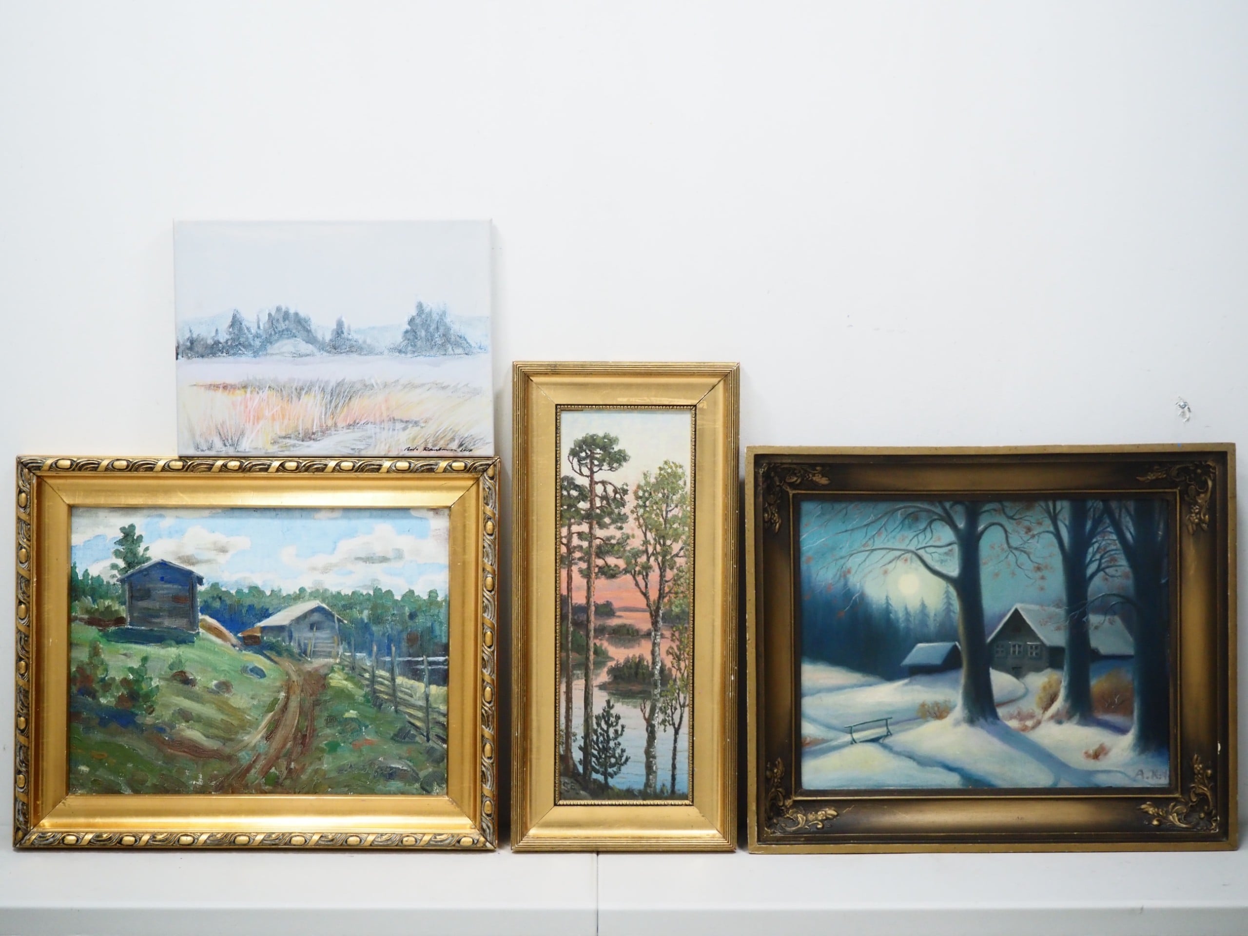 Neljä taulua - Huutokauppa Ekman