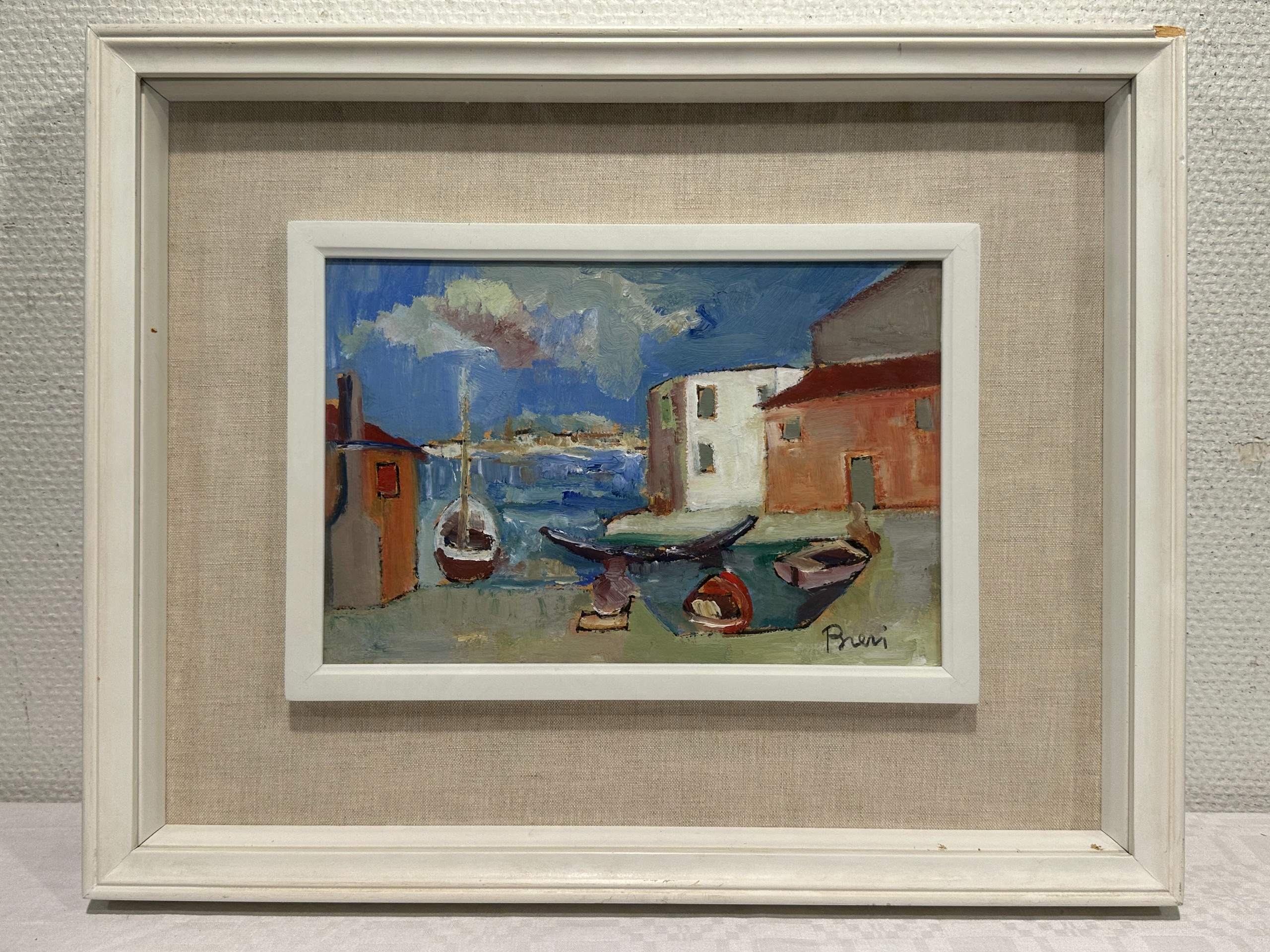 Signeerattu maalaus - Huutokauppa Ekman