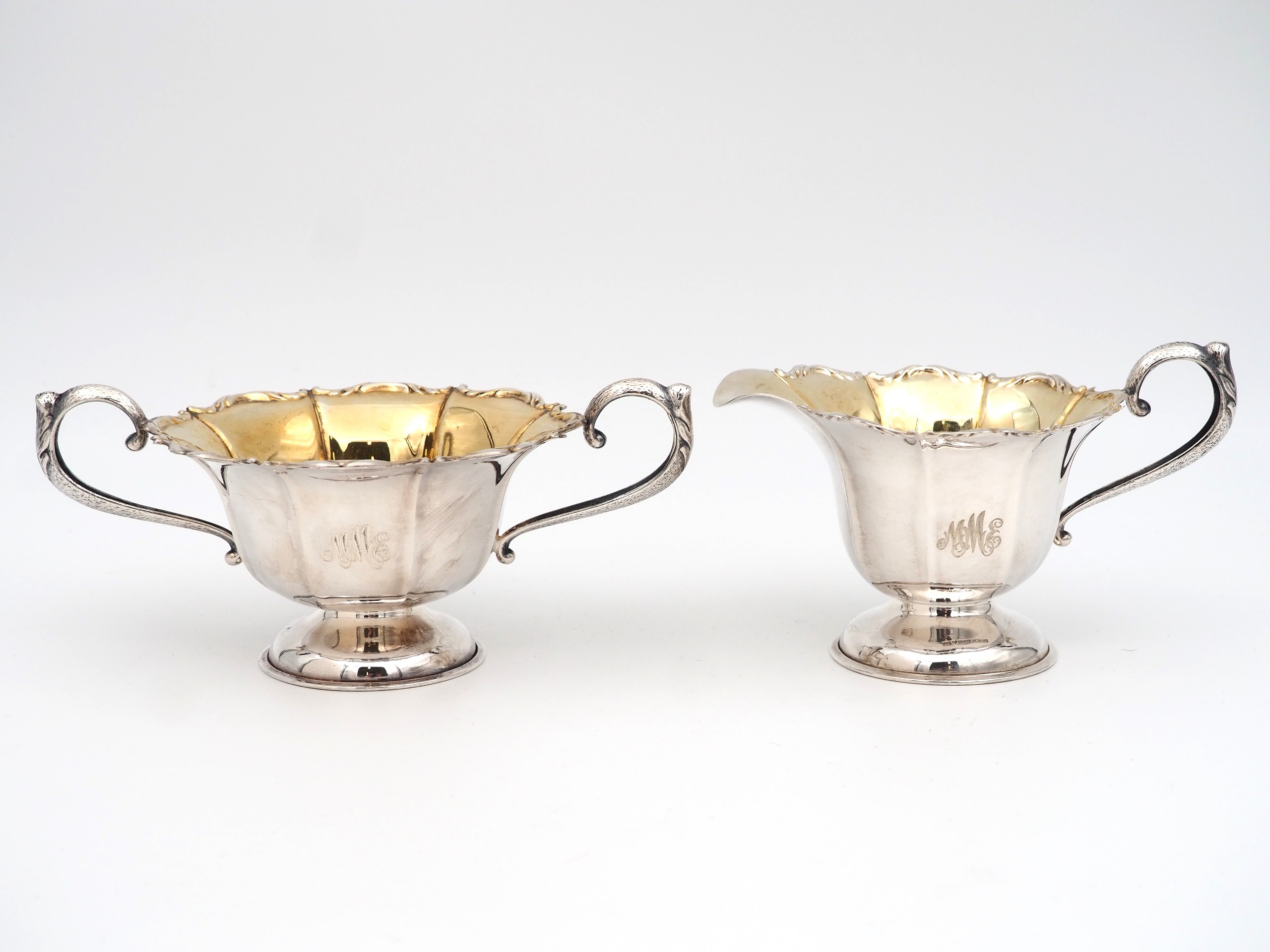 Hopea sokerikko ja kermakko - Huutokauppa Ekman