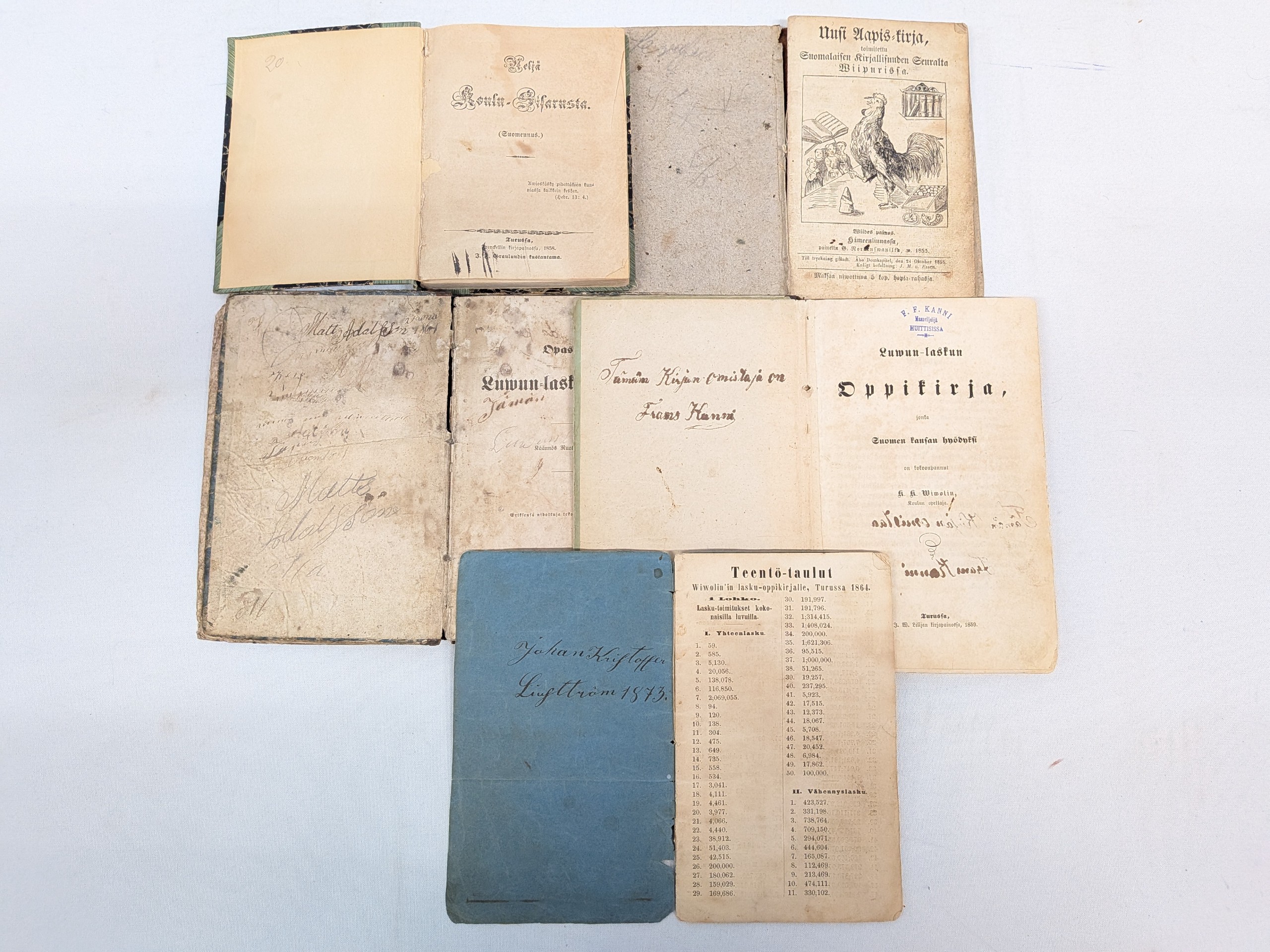 Vanhat kirjat - Huutokauppa Ekman