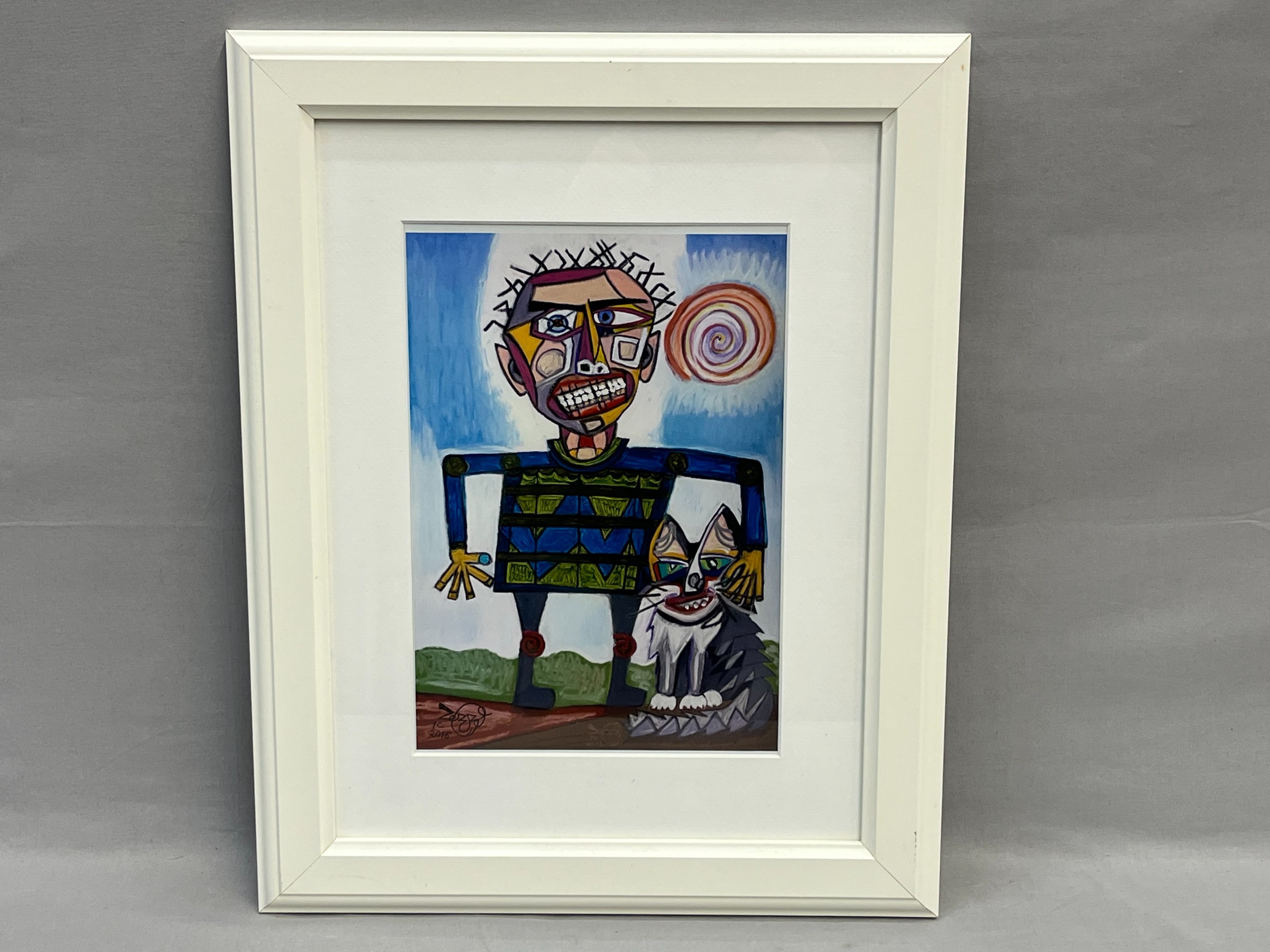 Signeerattu grafiikka - Huutokauppa Ekman