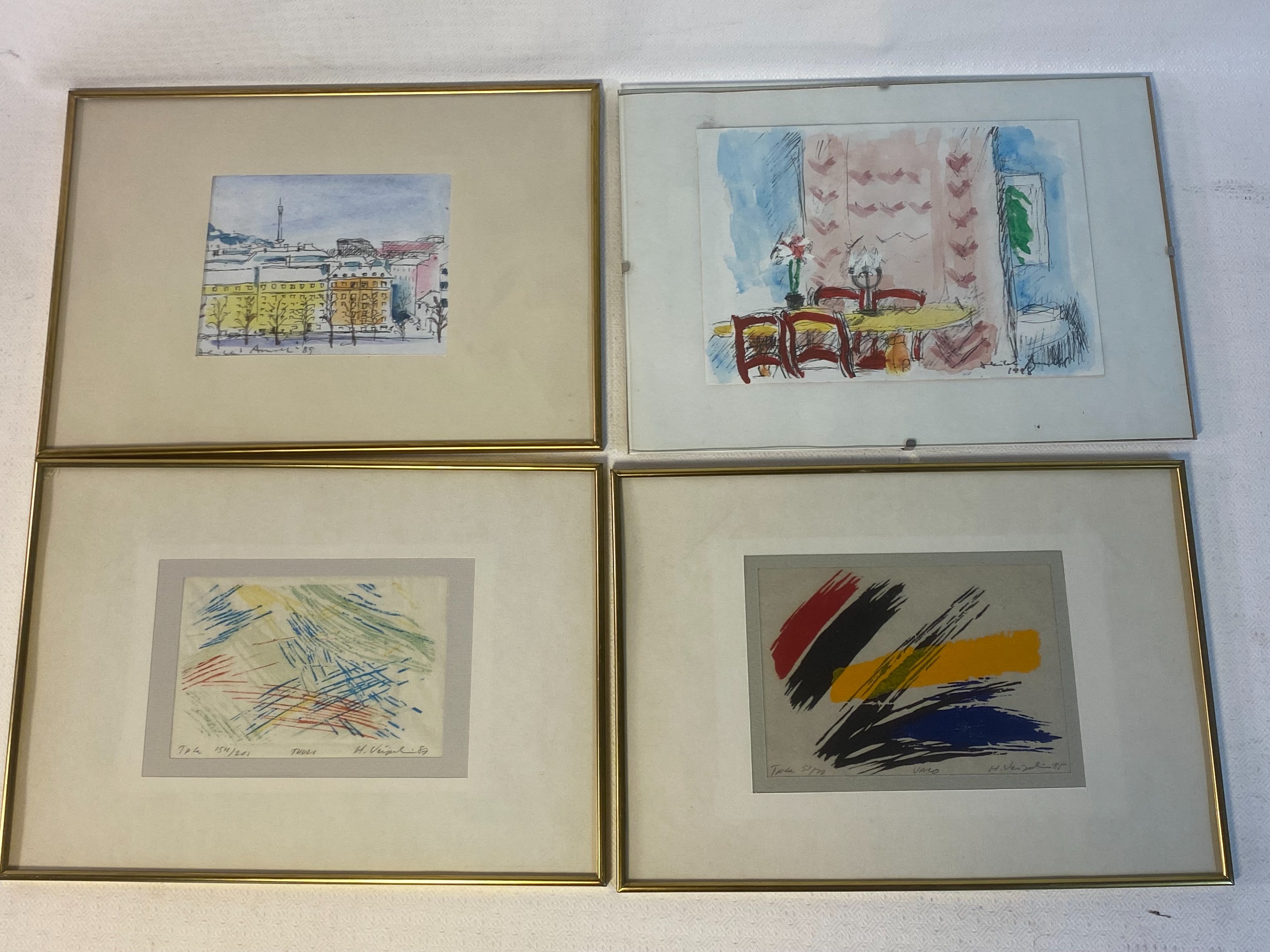 Signeeratut taulut - Huutokauppa Ekman