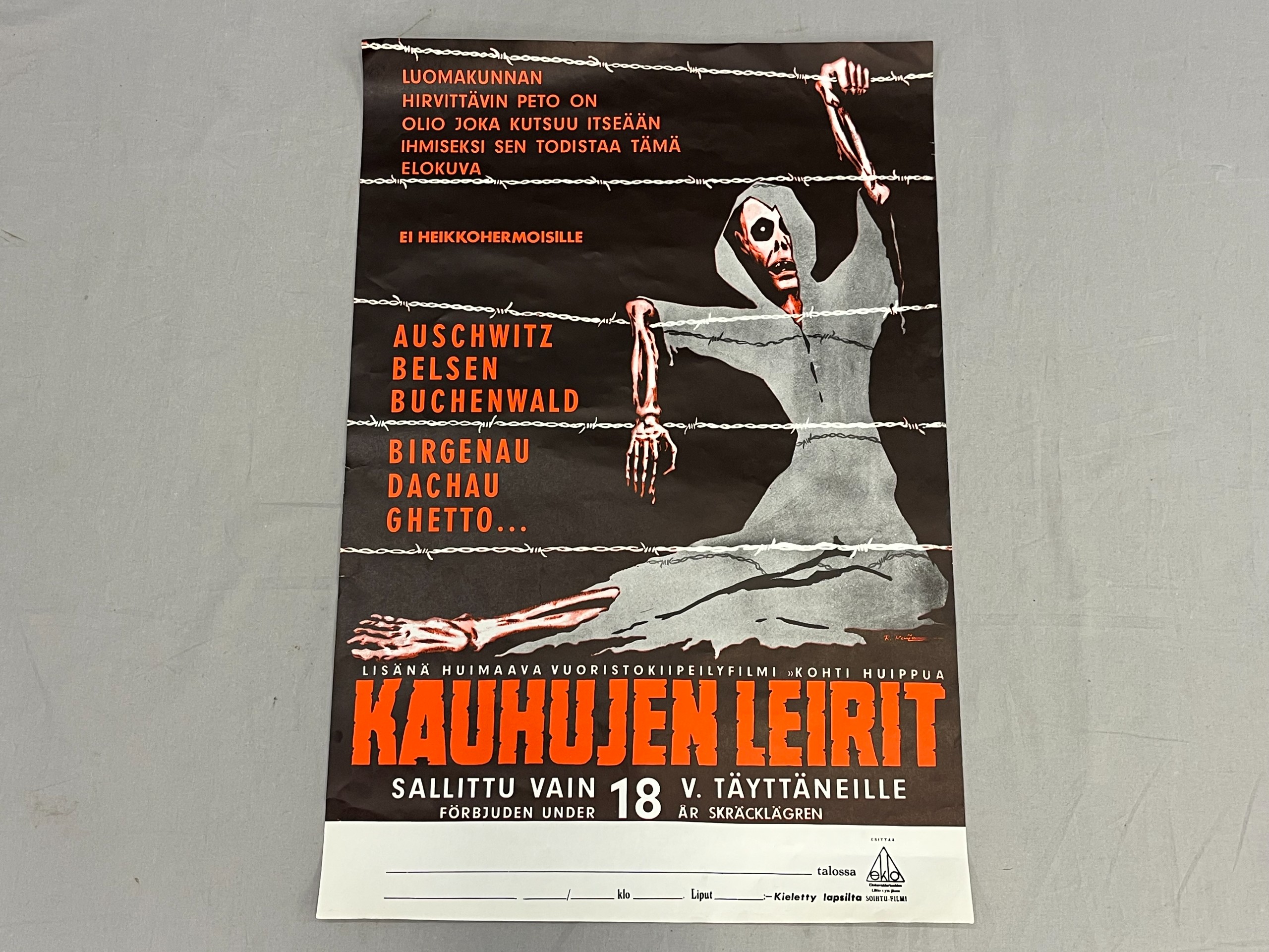 Kauhujuliste - Huutokauppa Ekman