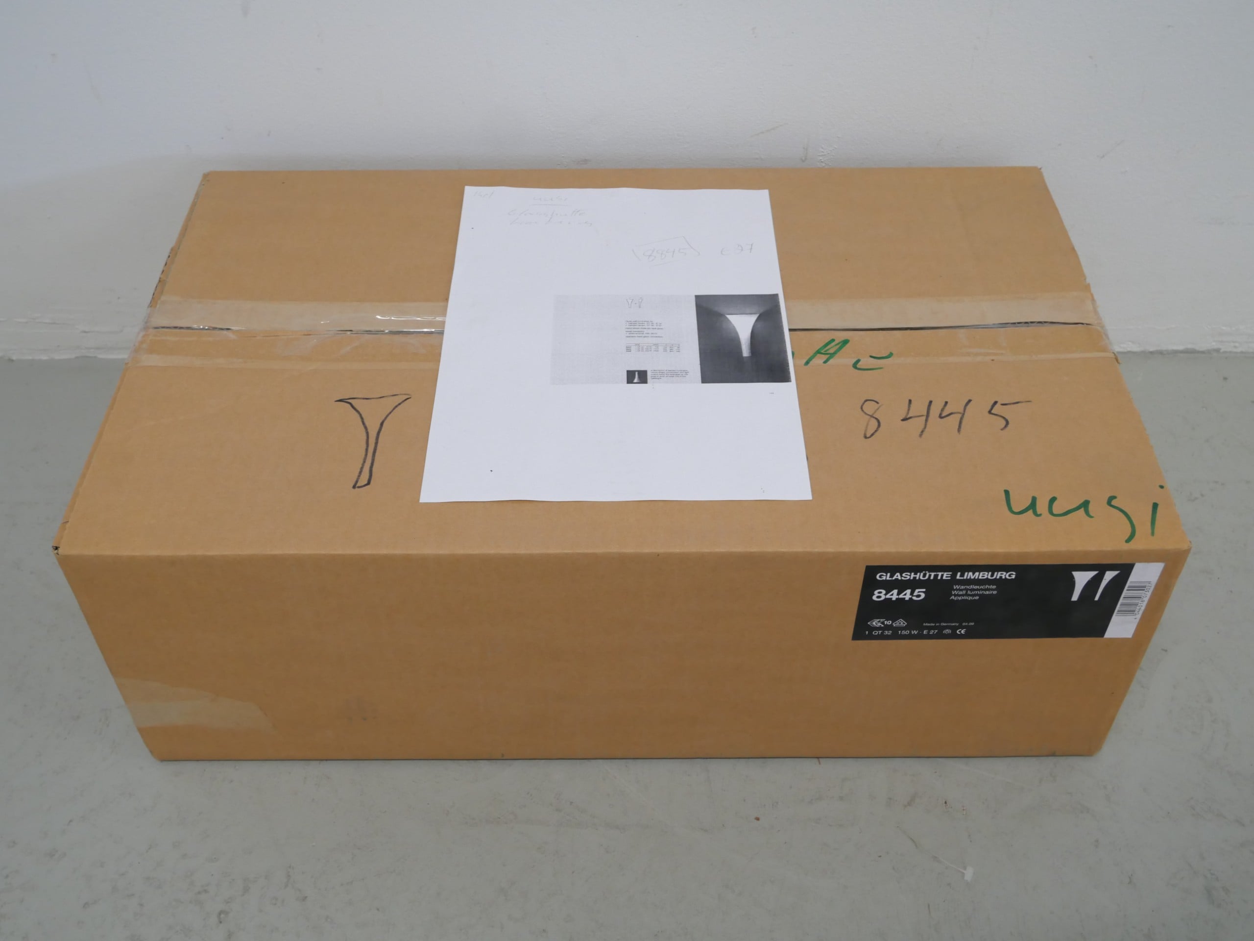 Glashutte Limburg seinävalaisin - Huutokauppa Ekman