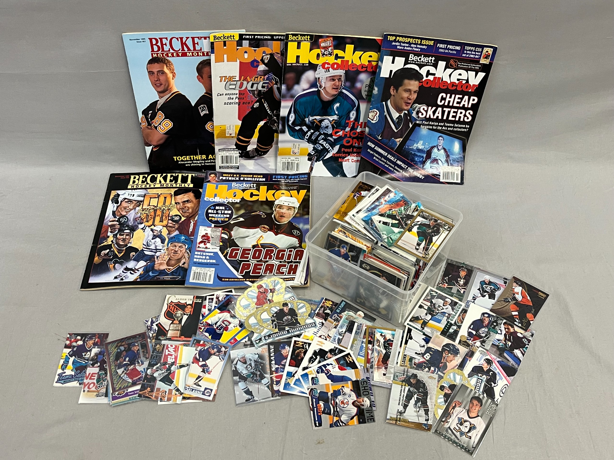 NHL-keräilykortit, suomalaispelaajat - Huutokauppa Ekman