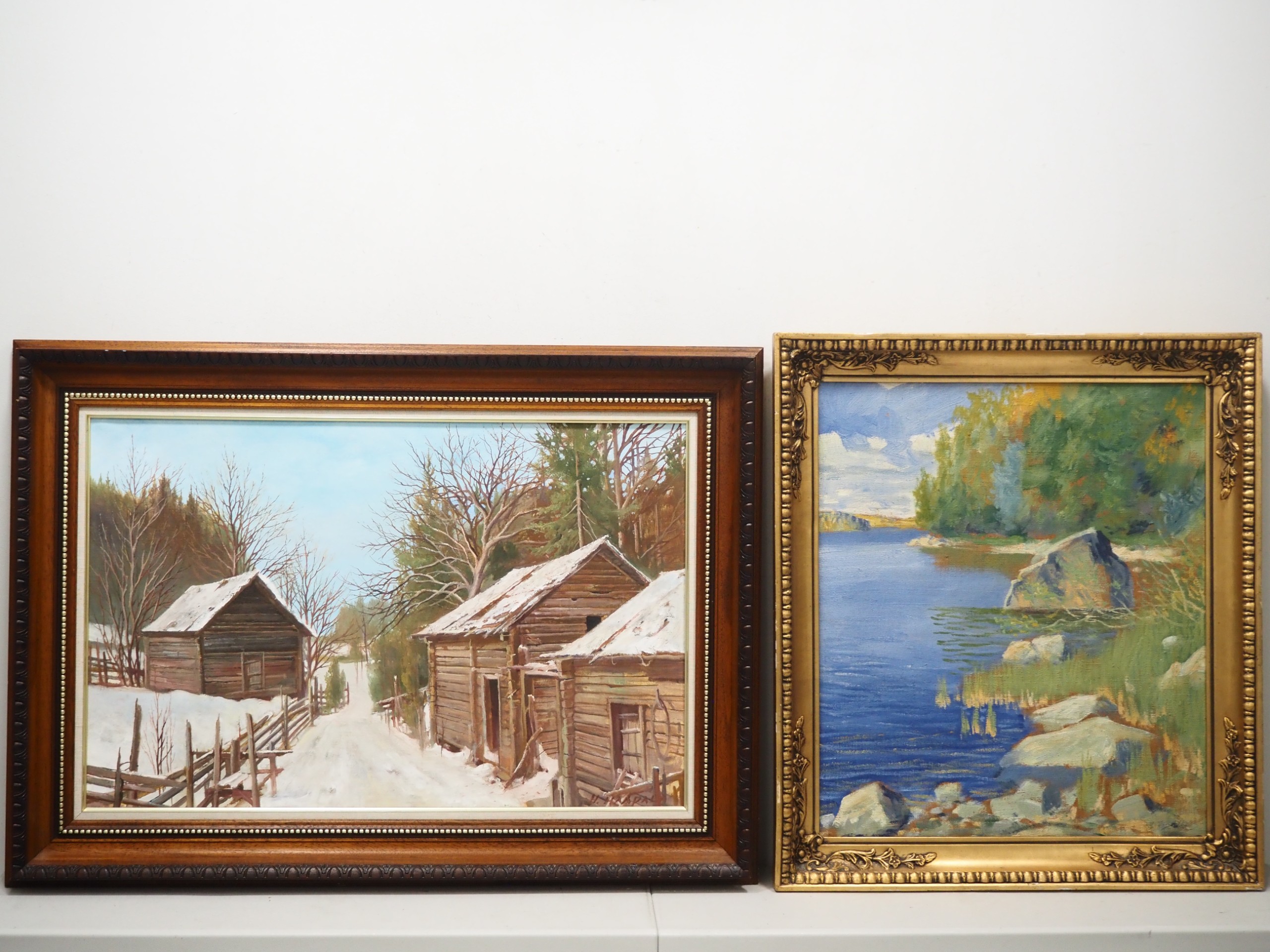 Kaksi taulua - Huutokauppa Ekman