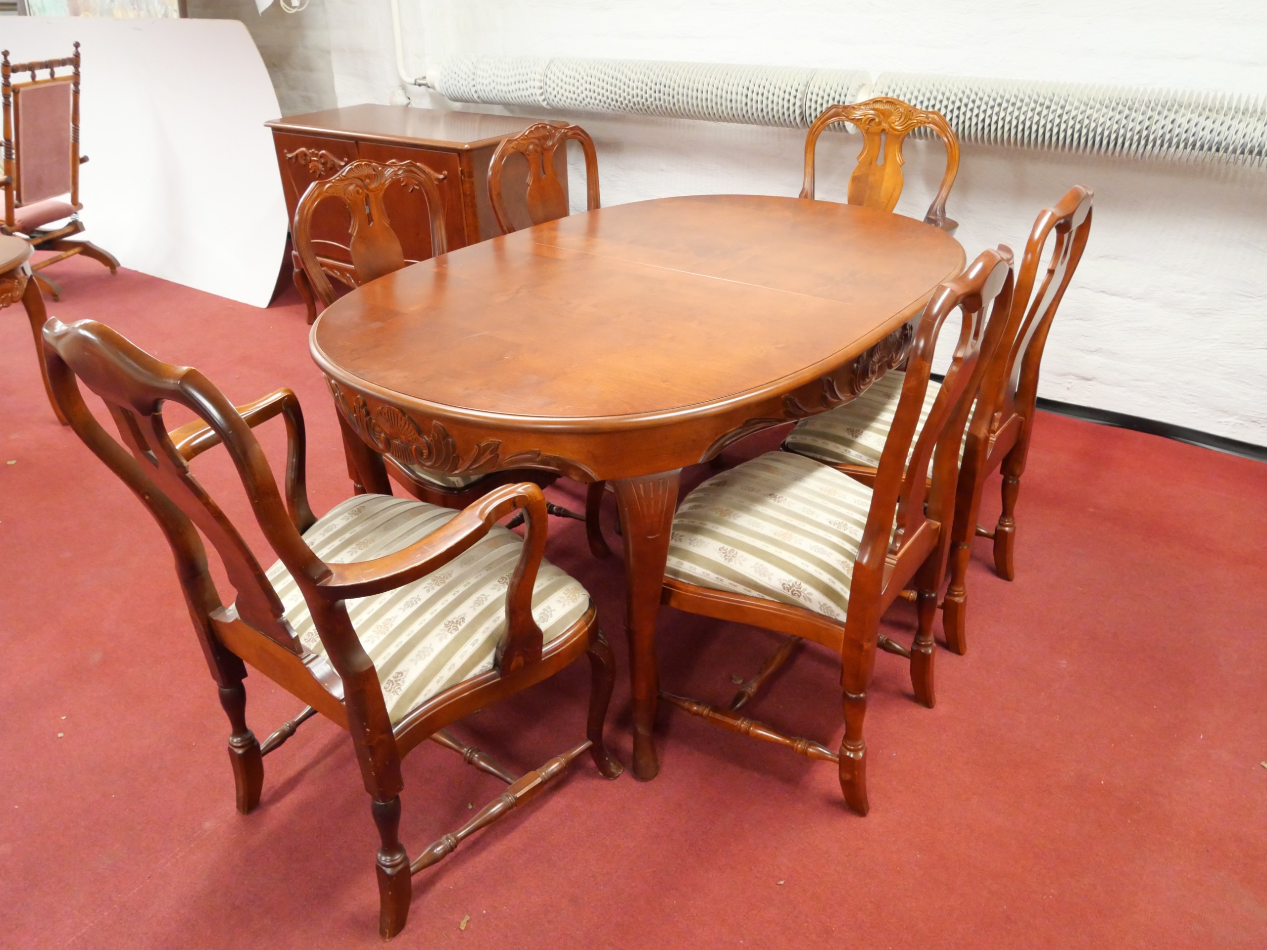 *Pöytäryhmä, talonpoikaisrokokoo - Huutokauppa Ekman