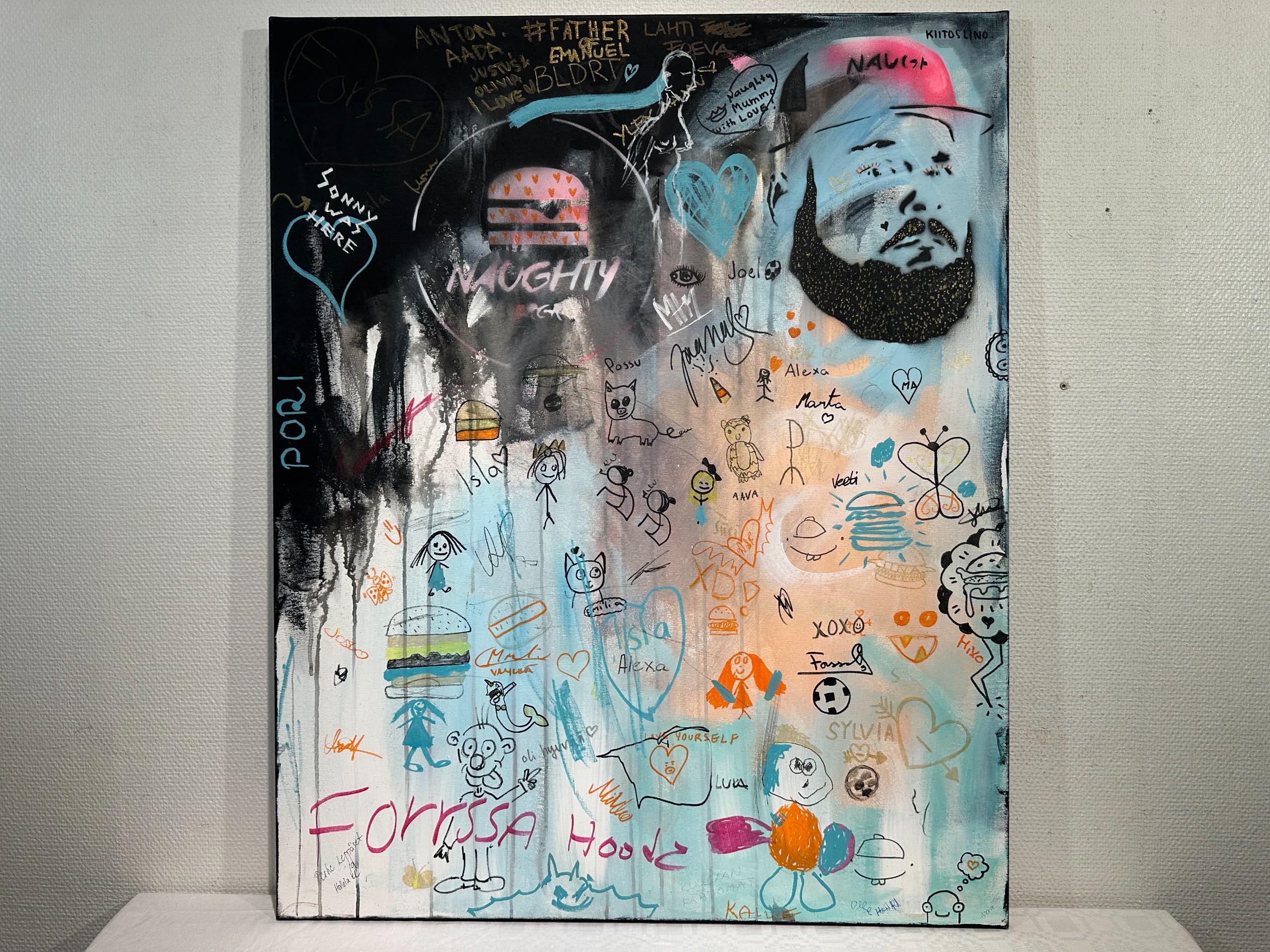 Maalaus - Huutokauppa Ekman