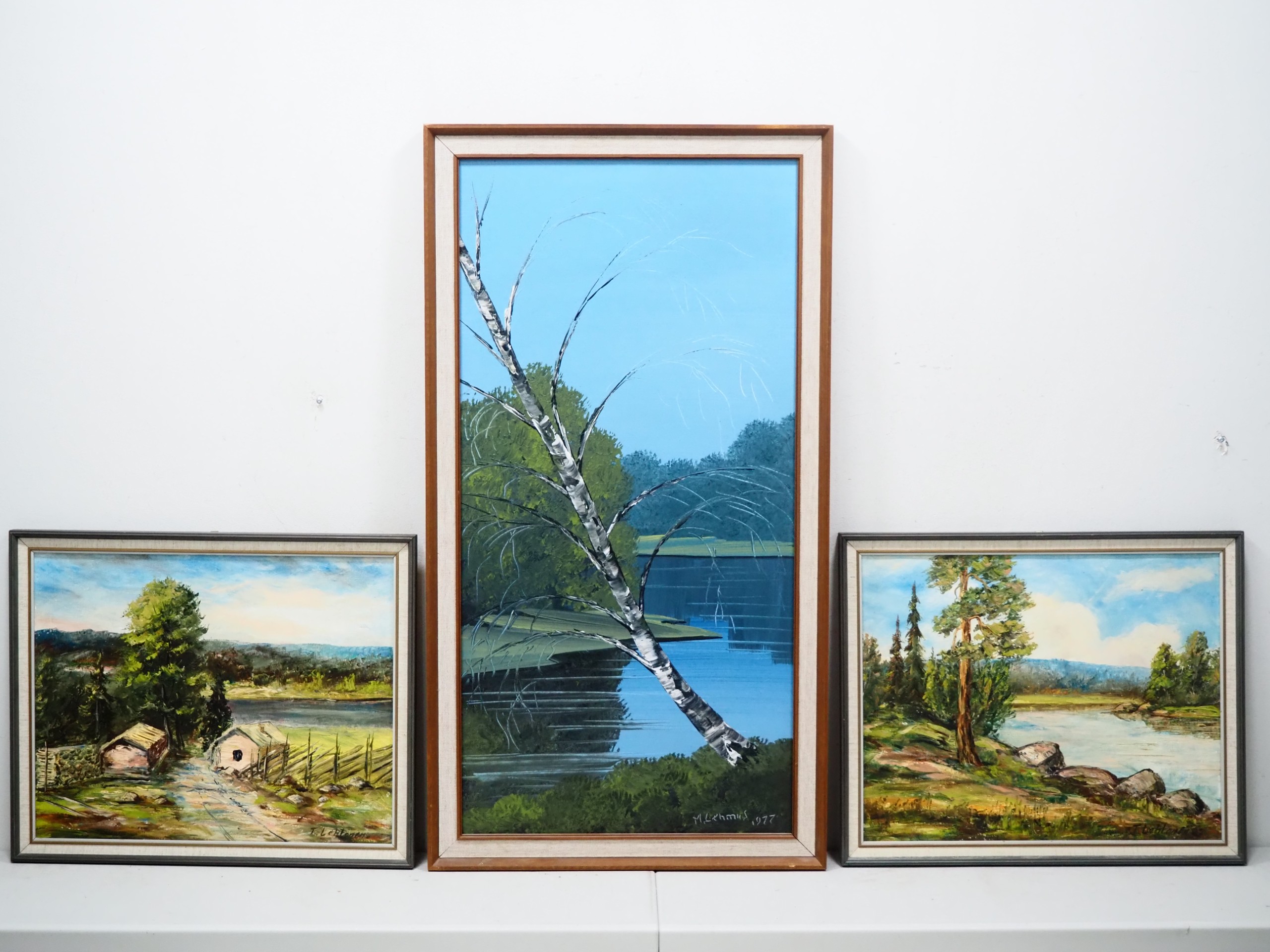 Kolme taulua - Huutokauppa Ekman