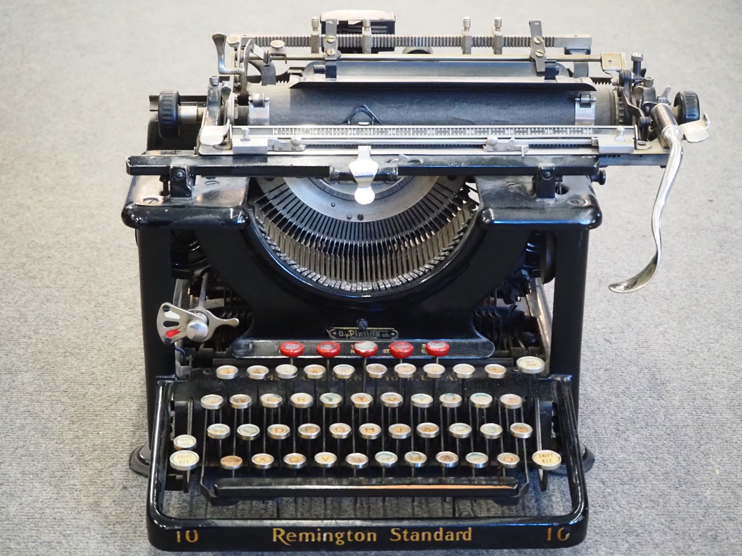 Remington kirjoituskone - Huutokauppa Ekman