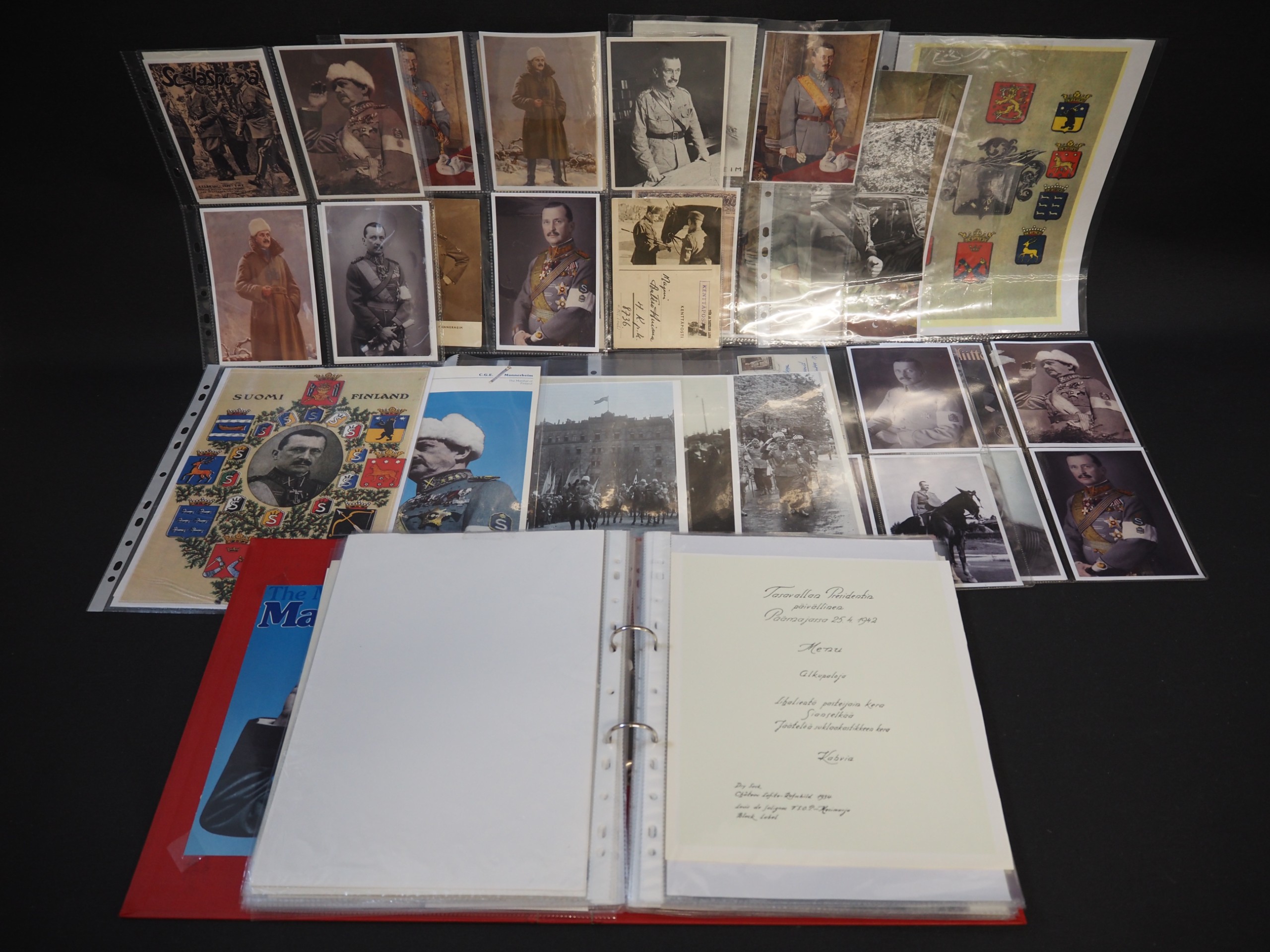 Mannerheim kansio - Huutokauppa Ekman