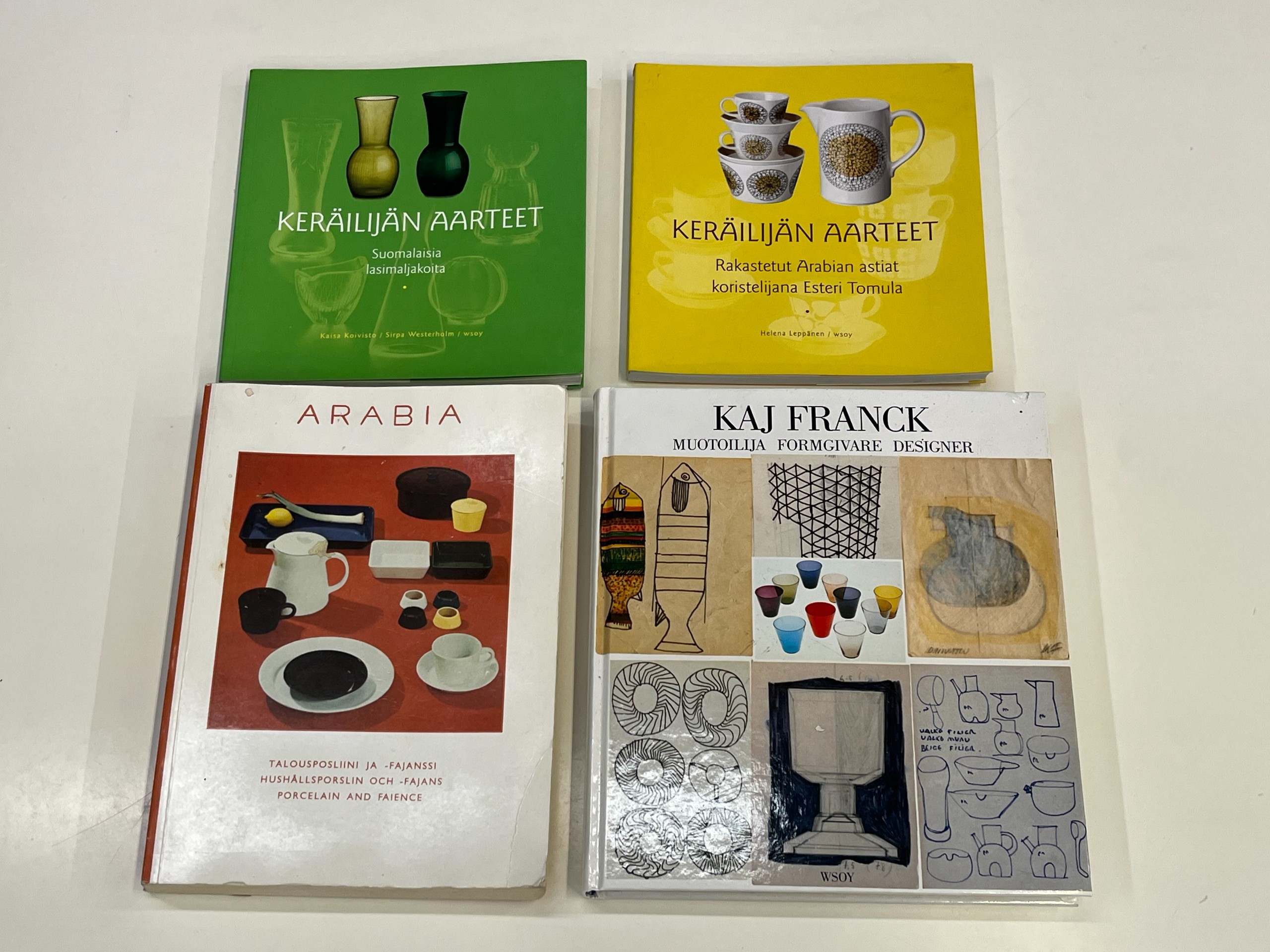 Arabia, Kaj Franck ym kirjallisuus - Huutokauppa Ekman